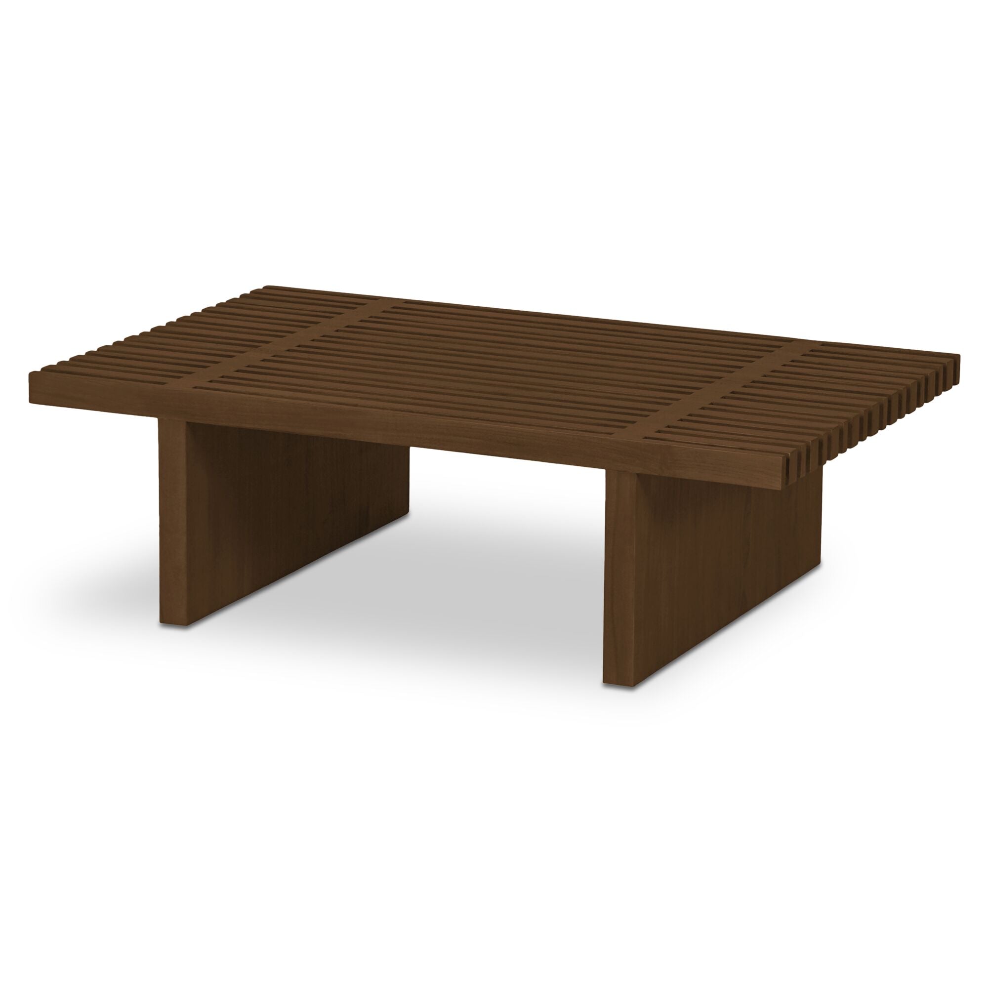 Fletcher Outdoor Coffee Table Brown - Central Designs
