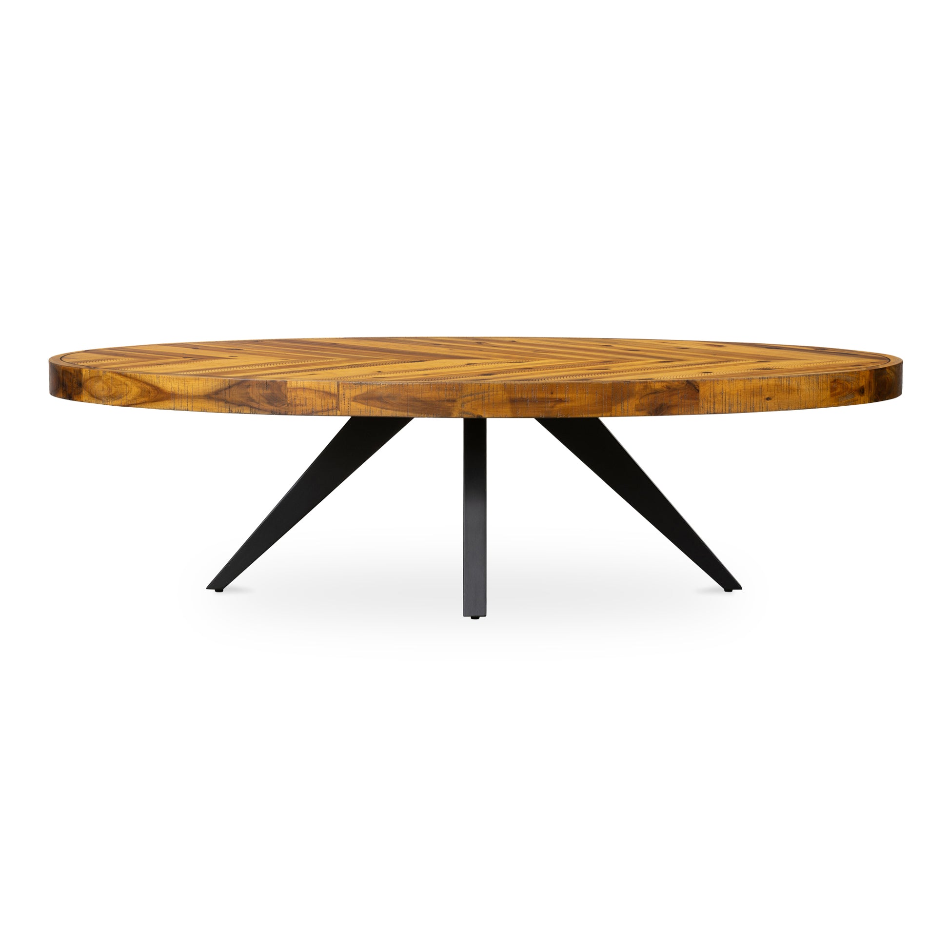 Parq Oval Coffee Table Amber - Central Designs