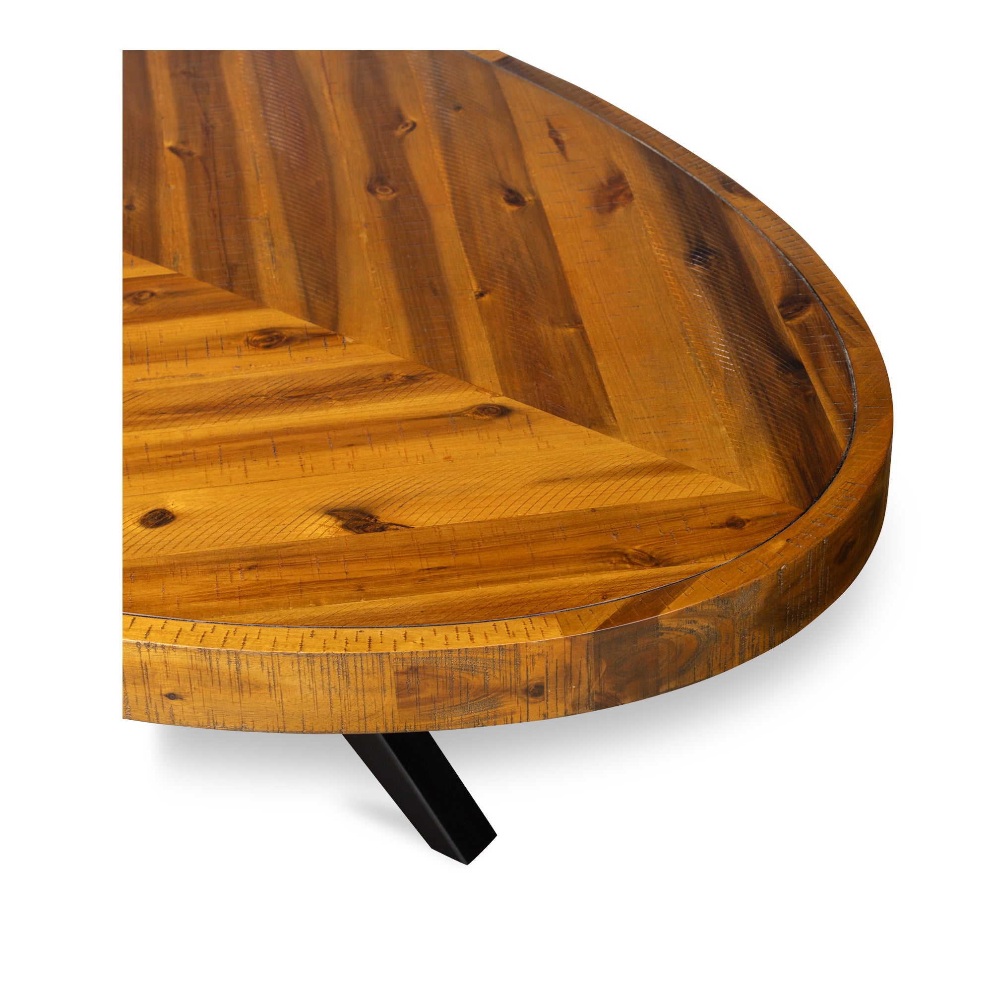 Parq Oval Coffee Table Amber - Central Designs
