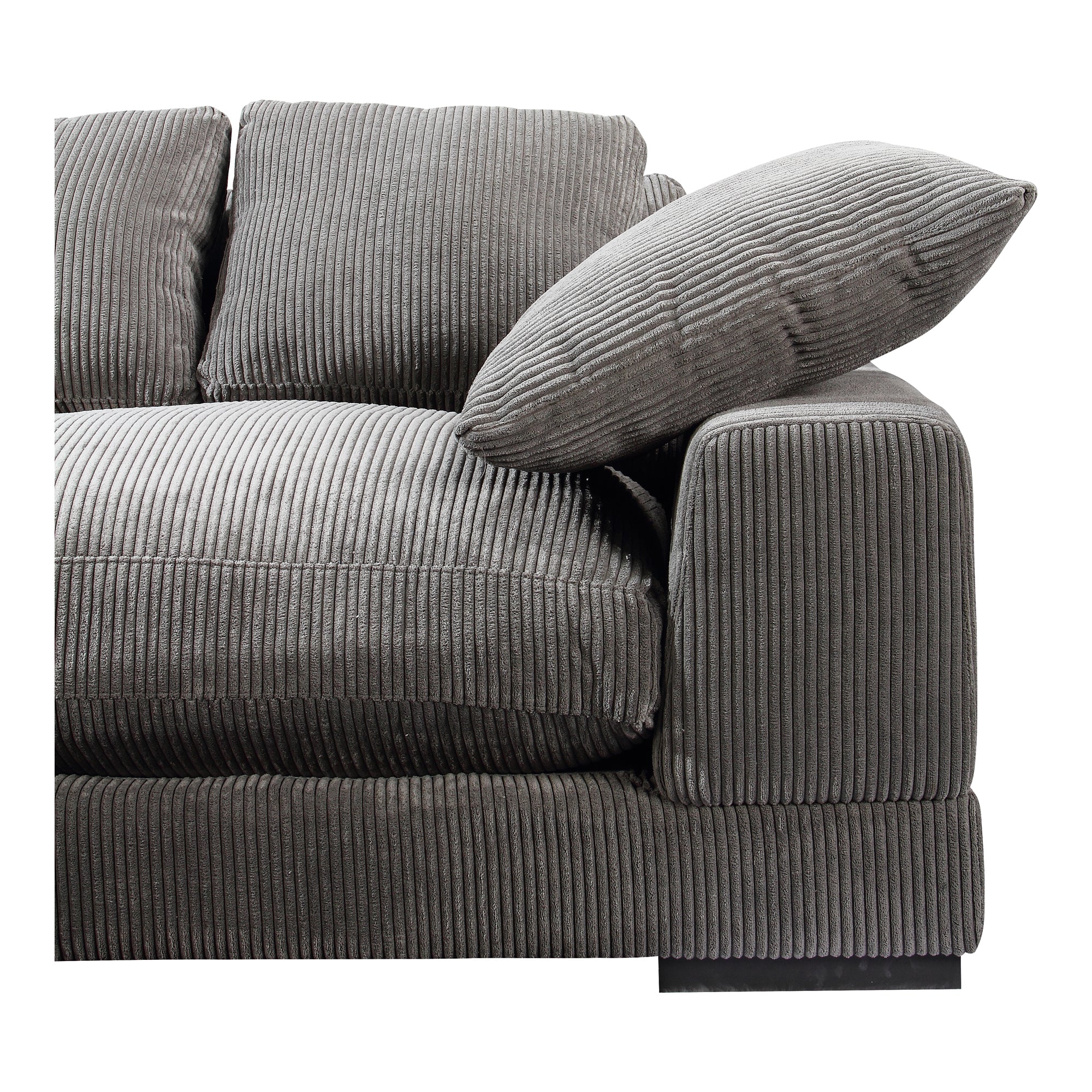Plunge Sectional Charcoal - Central Designs
