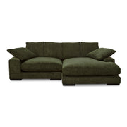 Plunge Sectional Dark Green - Central Designs