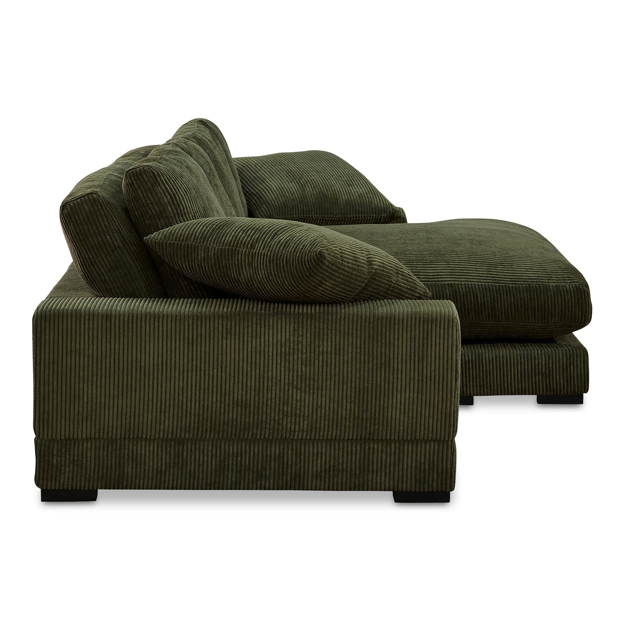 Plunge Sectional Dark Green - Central Designs