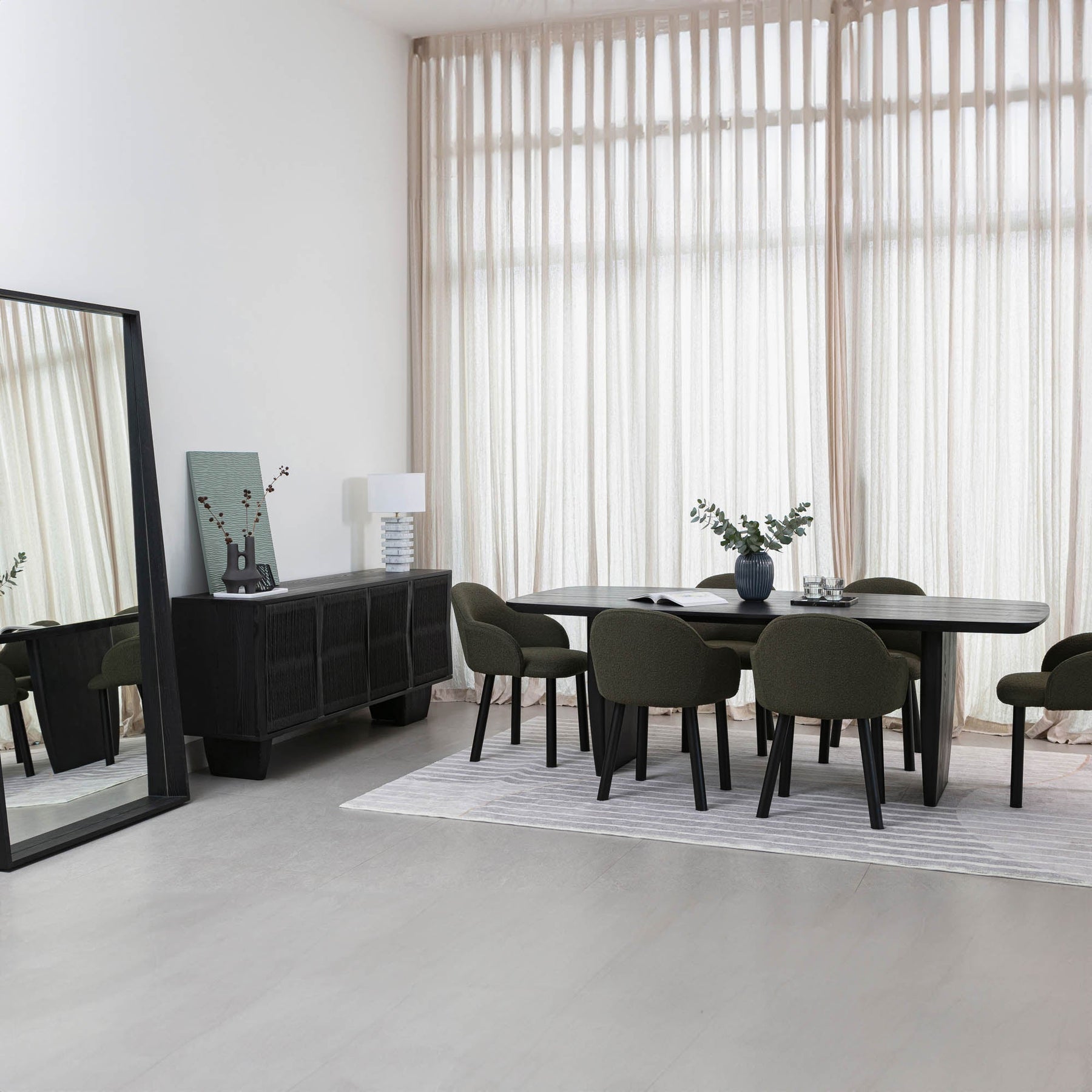 Tonic Coffee Table - Black Oak - Central Designs