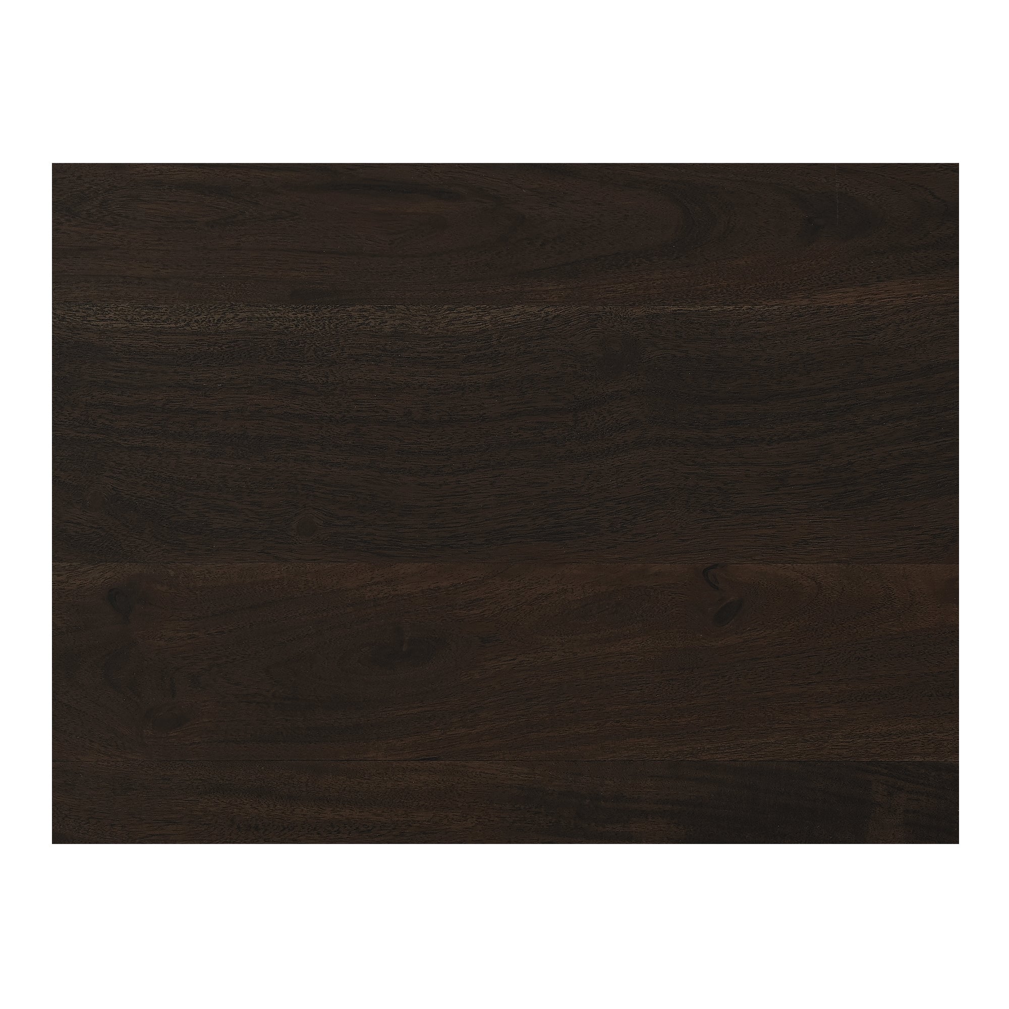 Madagascar King Platform Bed Dark Brown