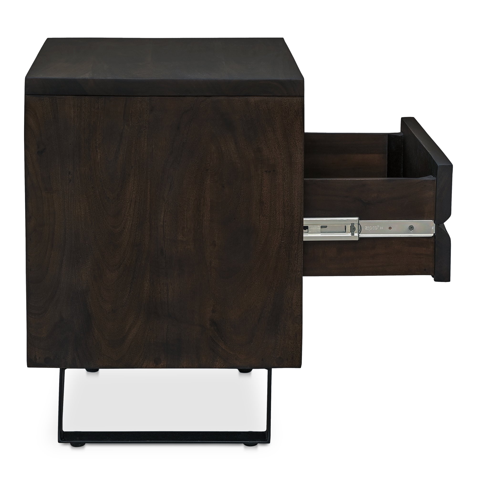 Madagascar Nightstand Dark Brown