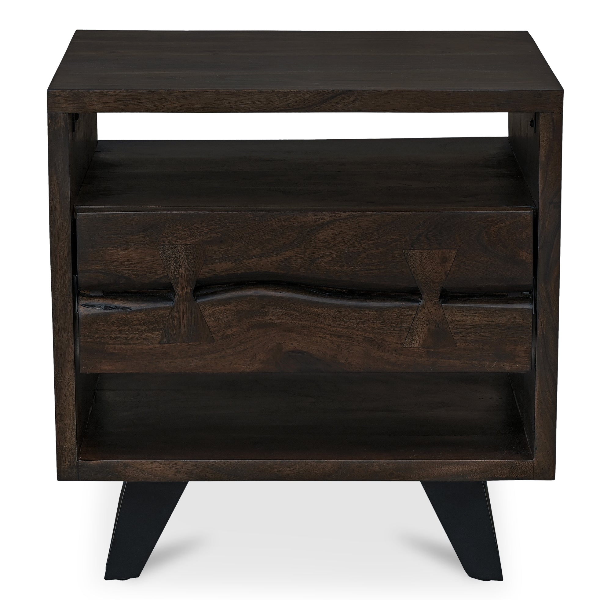 Madagascar Nightstand Dark Brown