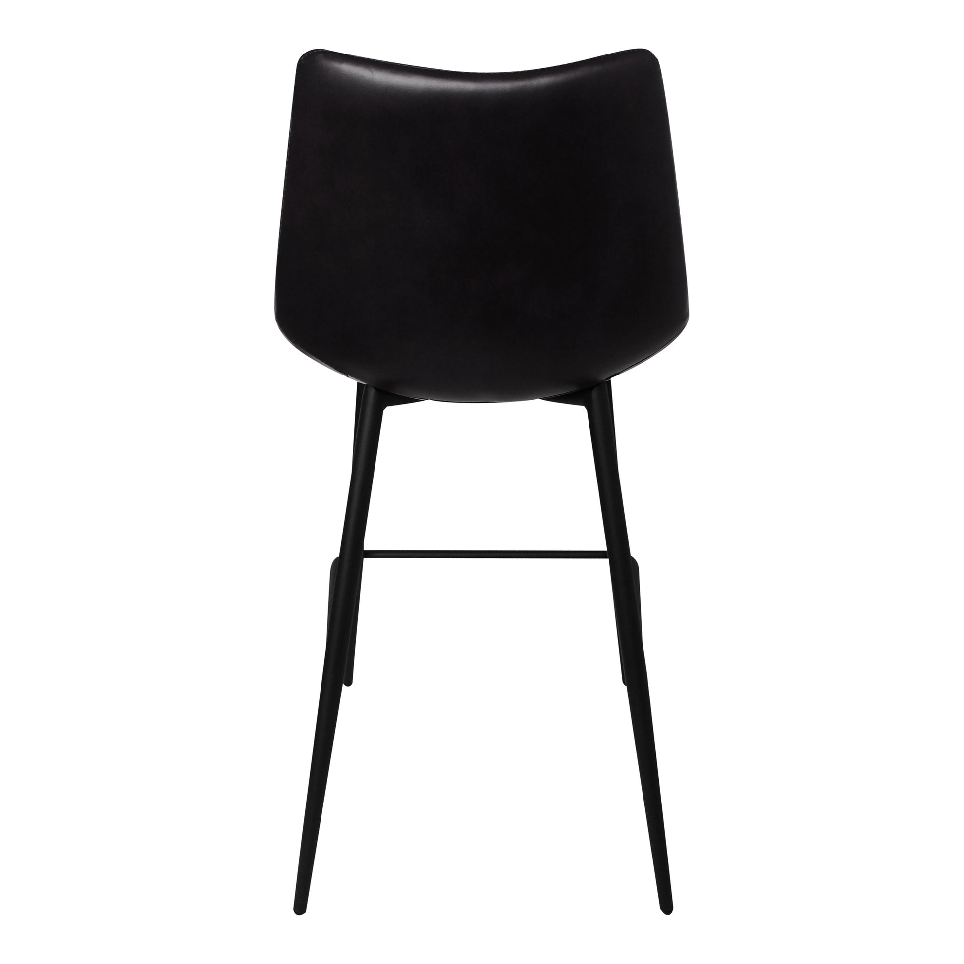 Alibi Counter Stool Matte Black - Set Of Two - Central Designs