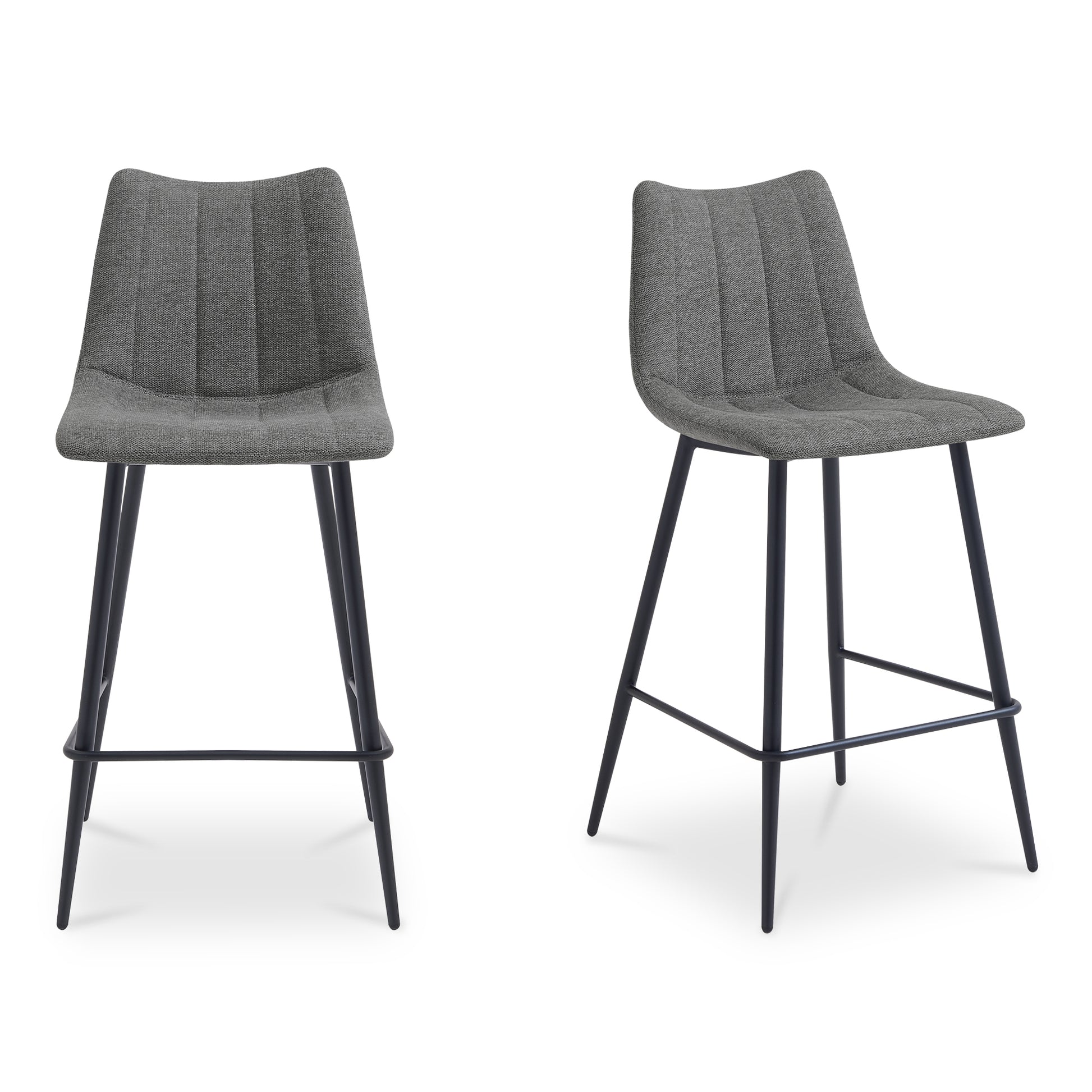 Alibi Counter Stool Dark Grey - Set of Two - Central Designs