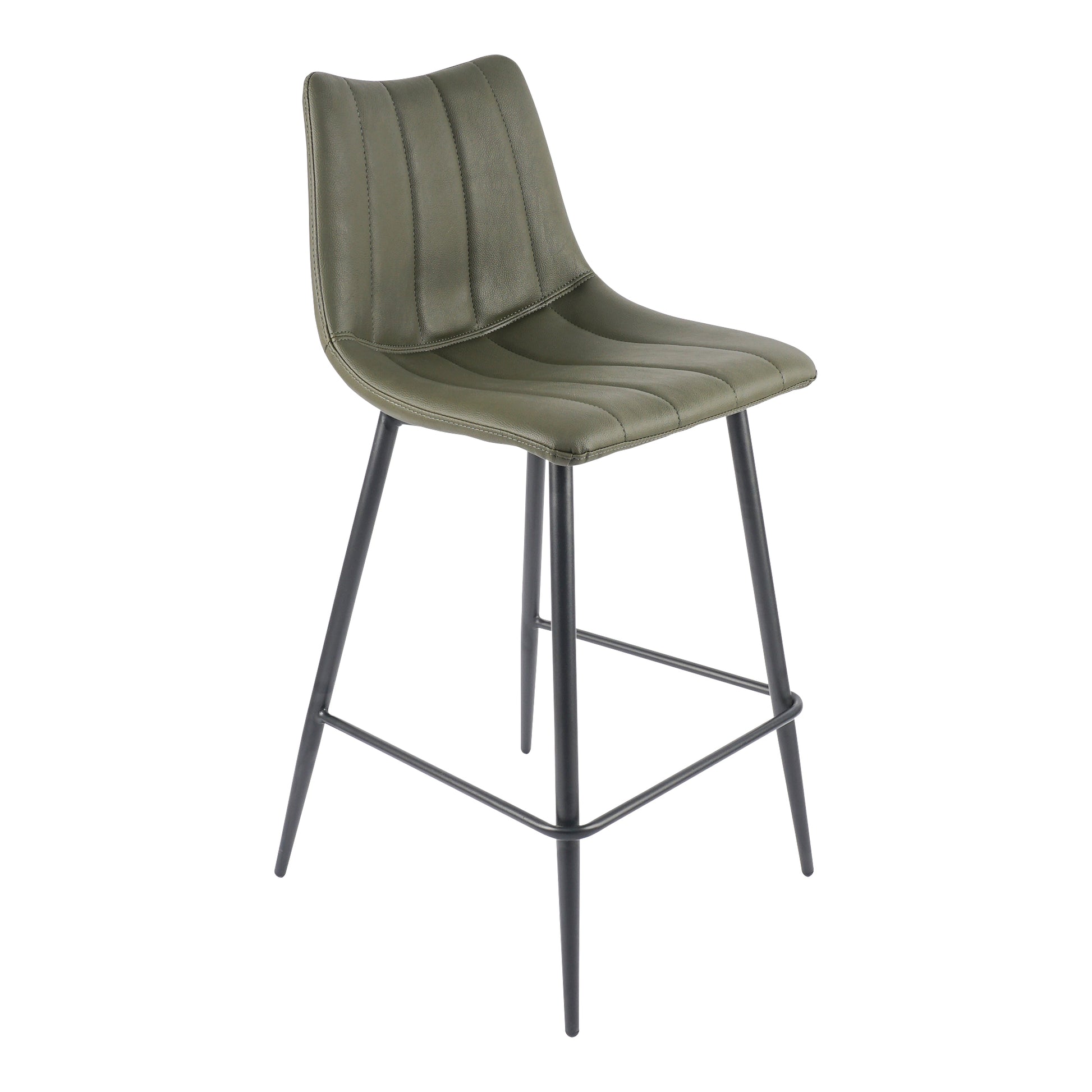 Alibi Counter Stool Dark Green - Set Of Two - Central Designs