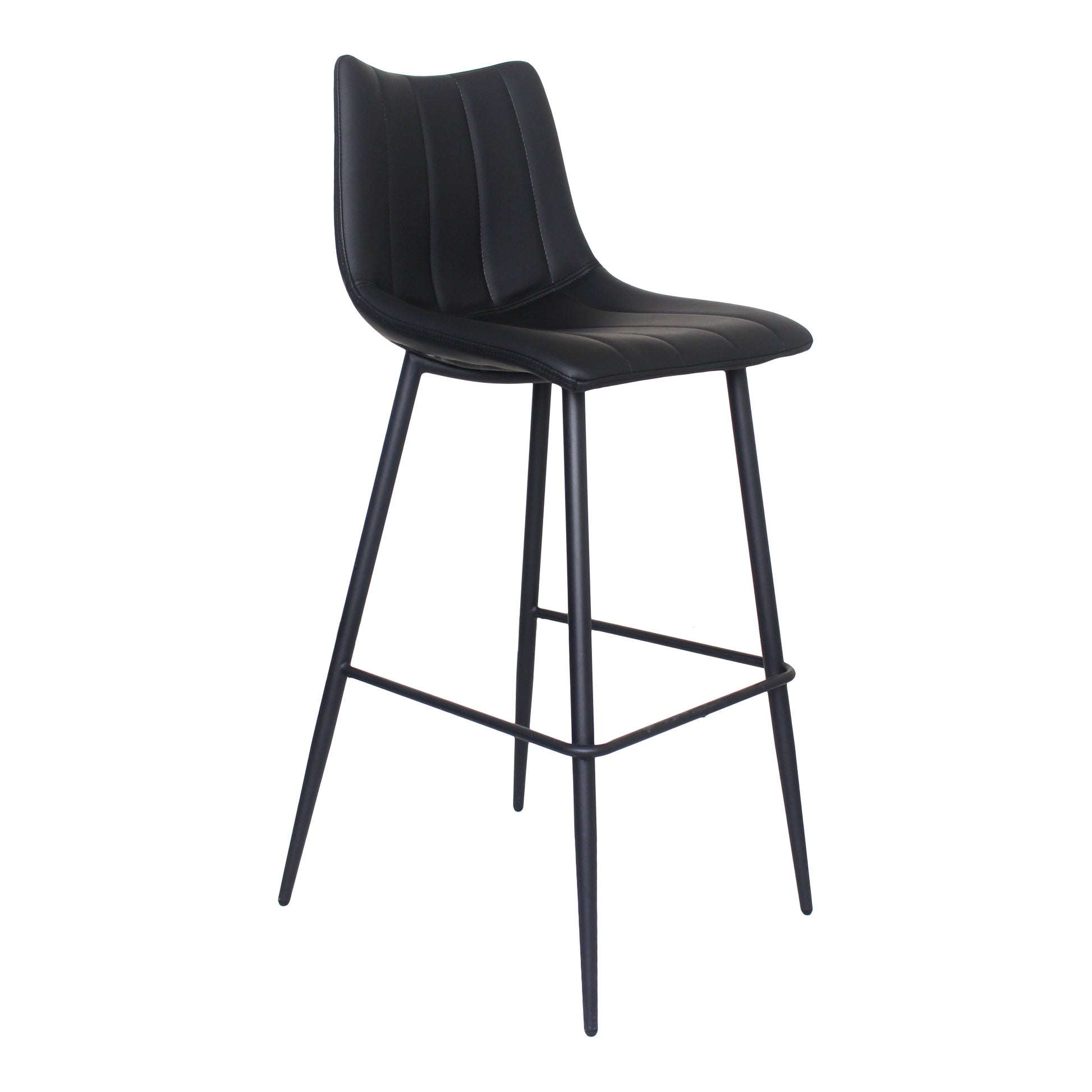 Alibi Barstool Matte Black - Set Of Two - Central Designs