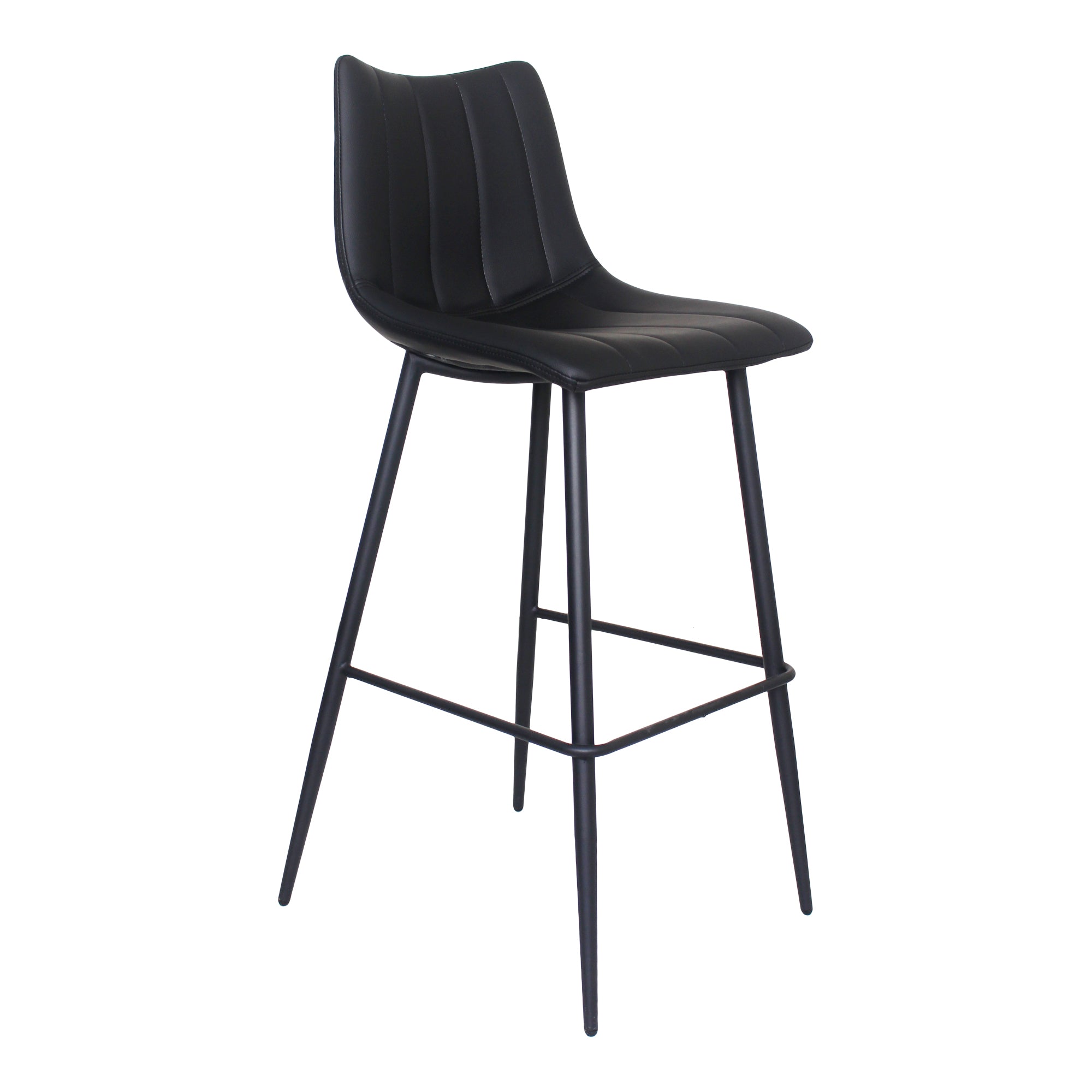 Alibi Barstool Matte Black - Set Of Two - Central Designs