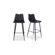 Alibi Barstool Matte Black - Set Of Two - Central Designs