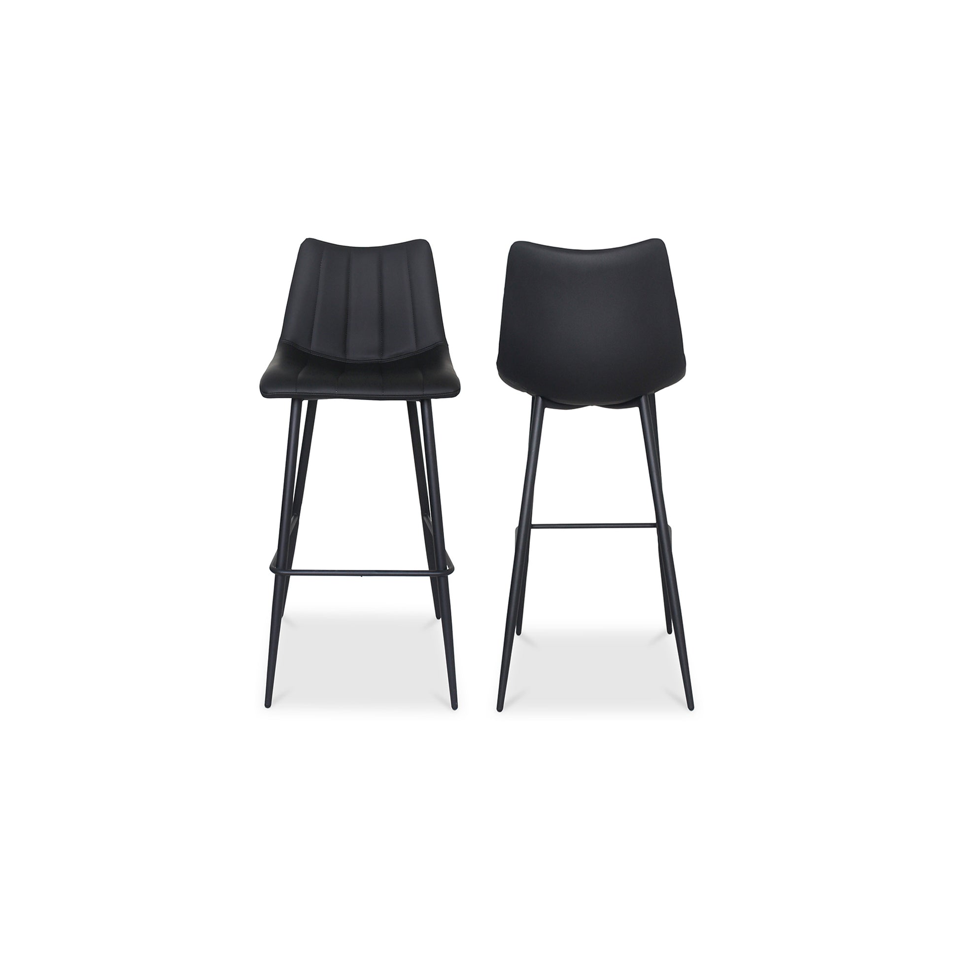 Alibi Barstool Matte Black - Set Of Two - Central Designs