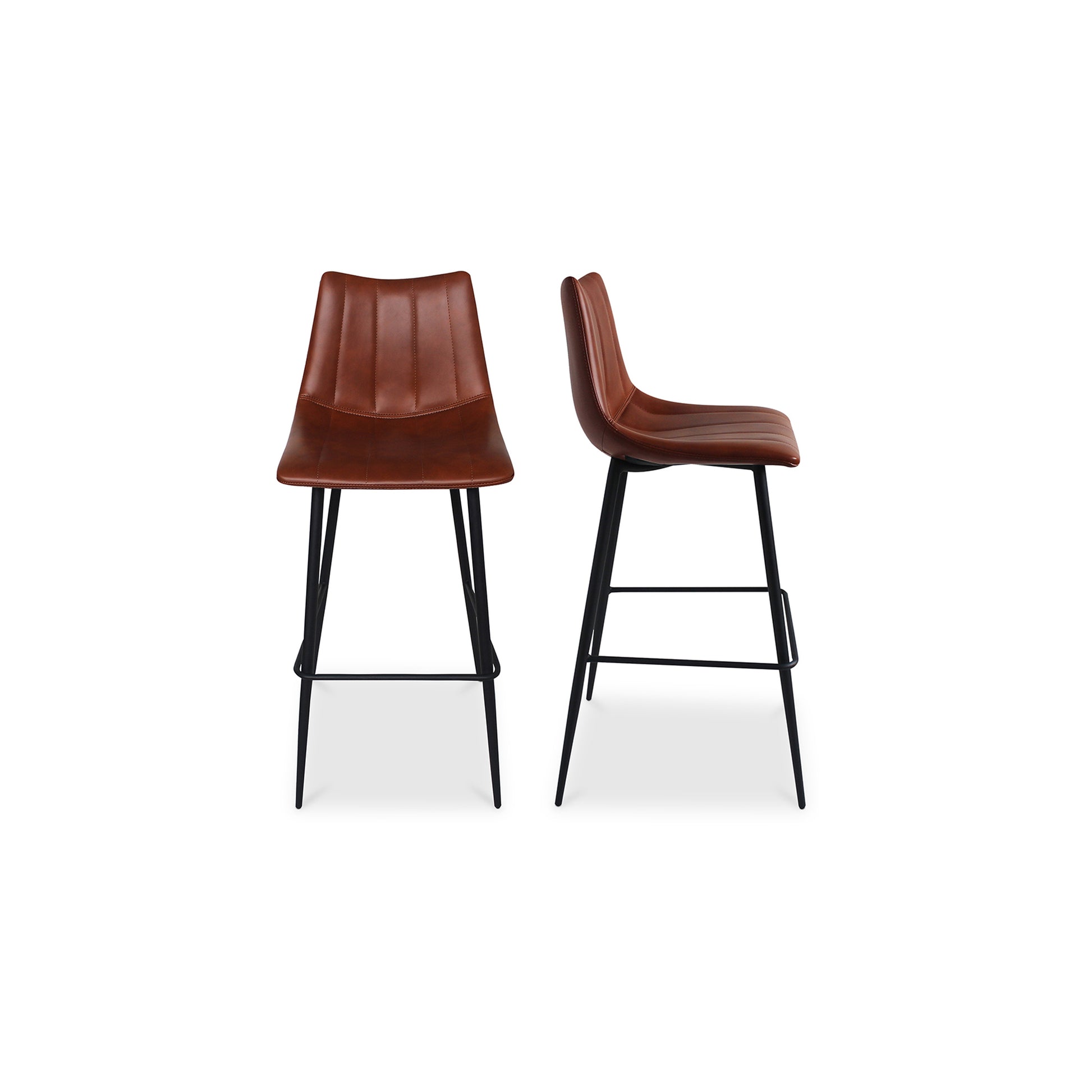 Alibi Barstool Brown - Set Of Two - Central Designs