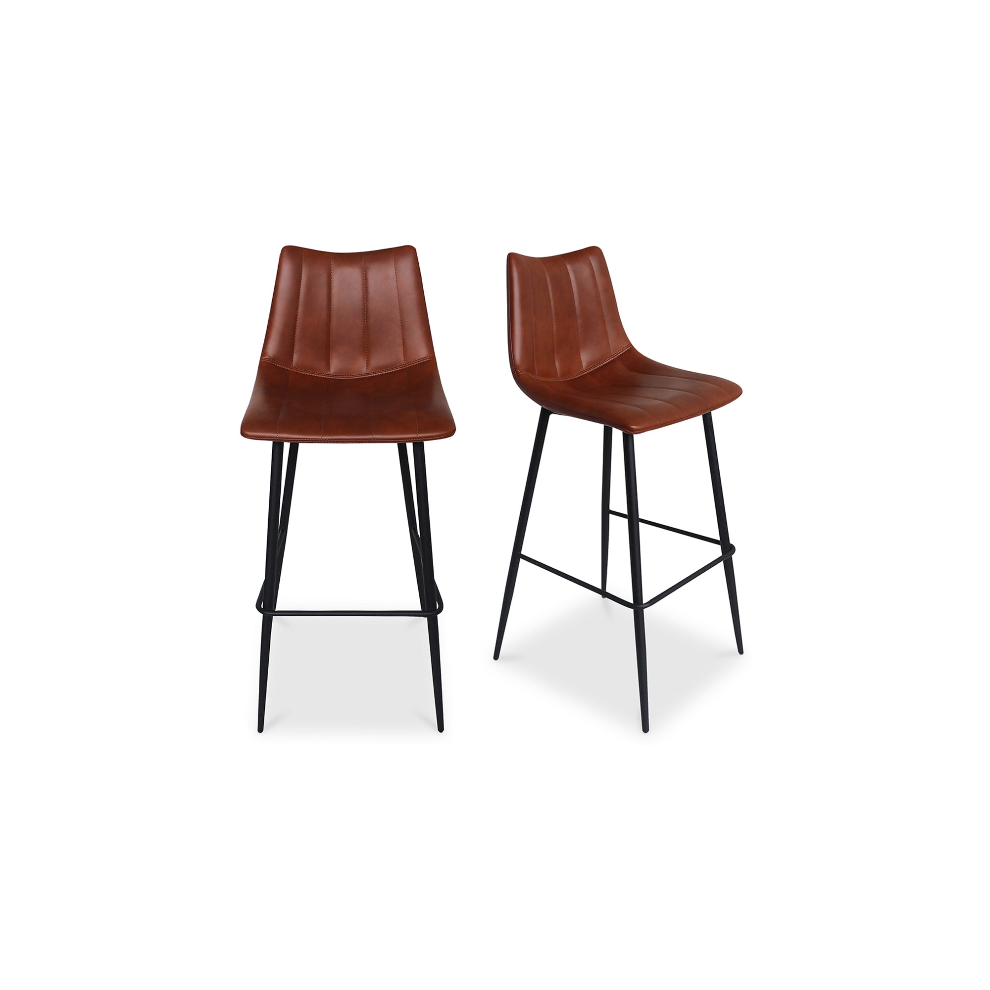 Alibi Barstool Brown - Set Of Two - Central Designs