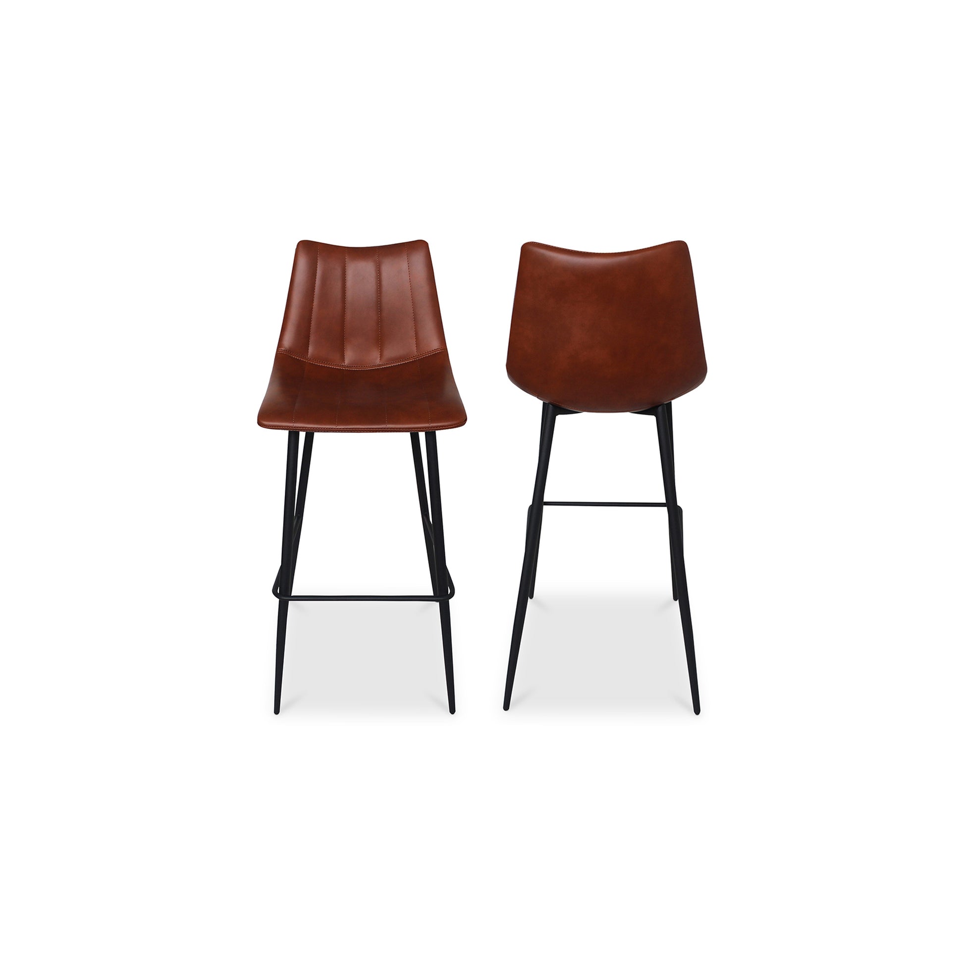 Alibi Barstool Brown - Set Of Two - Central Designs
