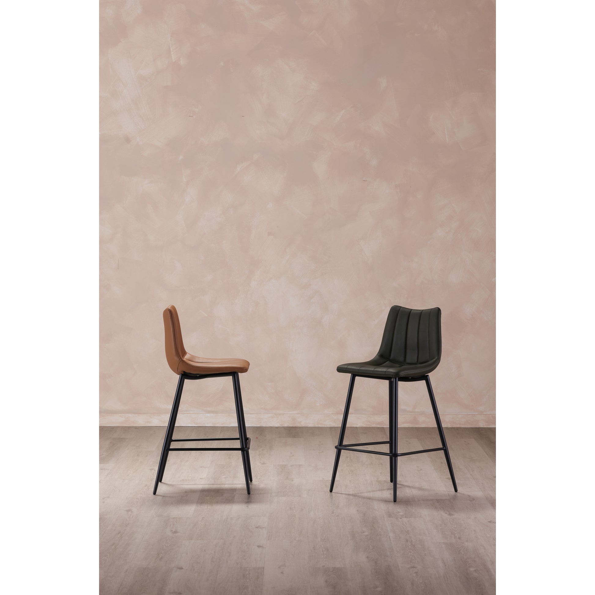 Alibi Barstool Tan - Set Of Two - Central Designs