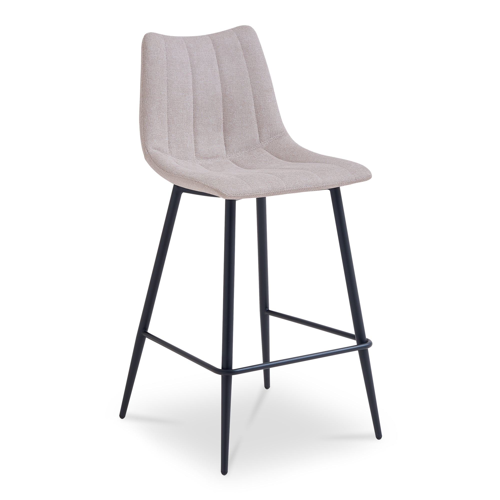 Alibi Bar Stool Beige - Set of Two - Central Designs