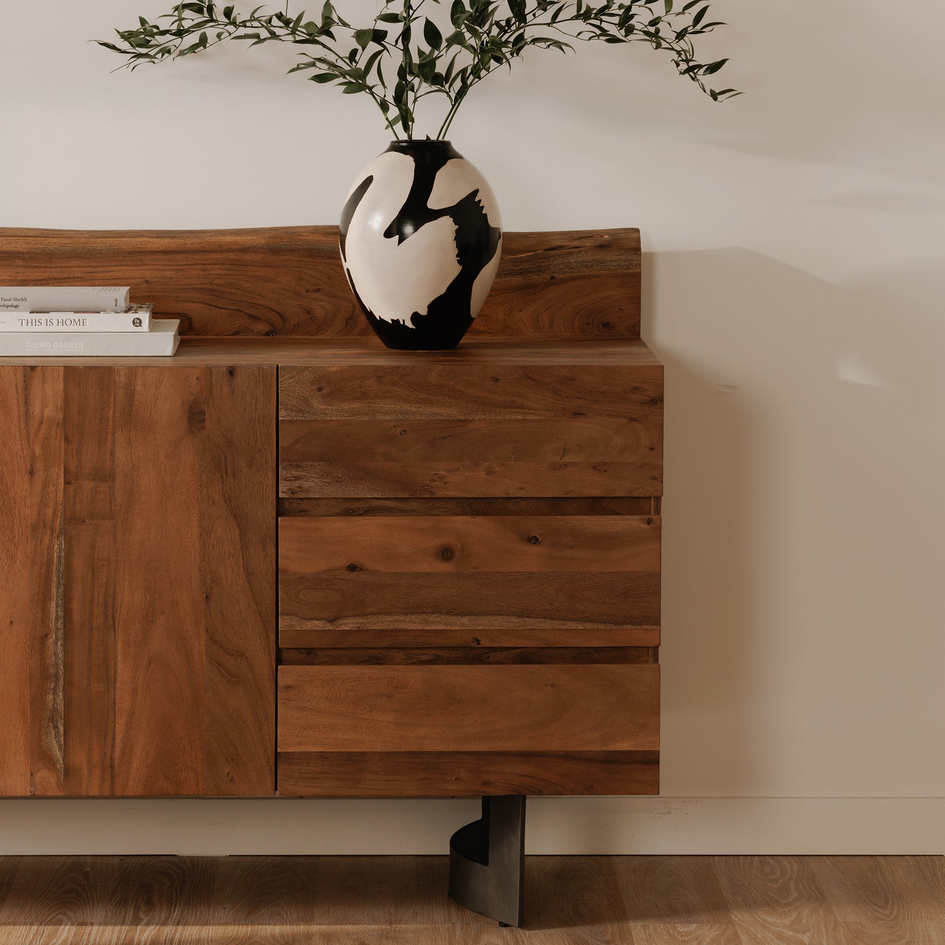Bent Sideboard Brown - Central Designs