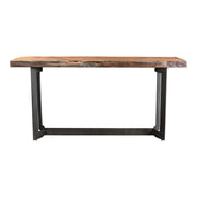 Bent Console Table Brown - Central Designs