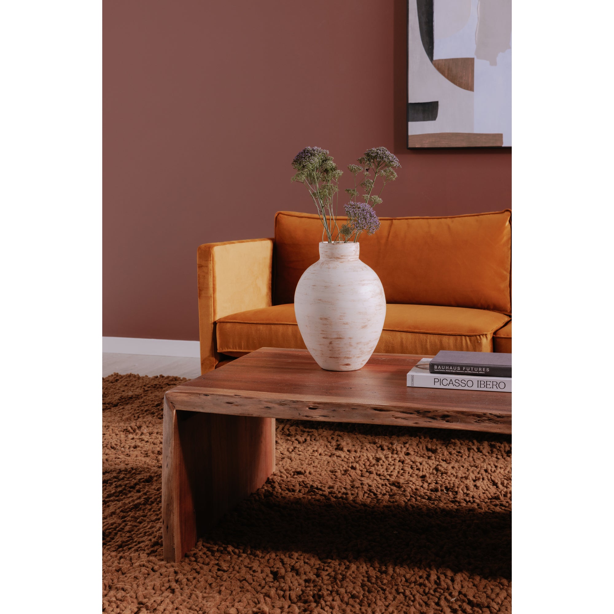Tyrell Coffee Table Natural Brown - Central Designs