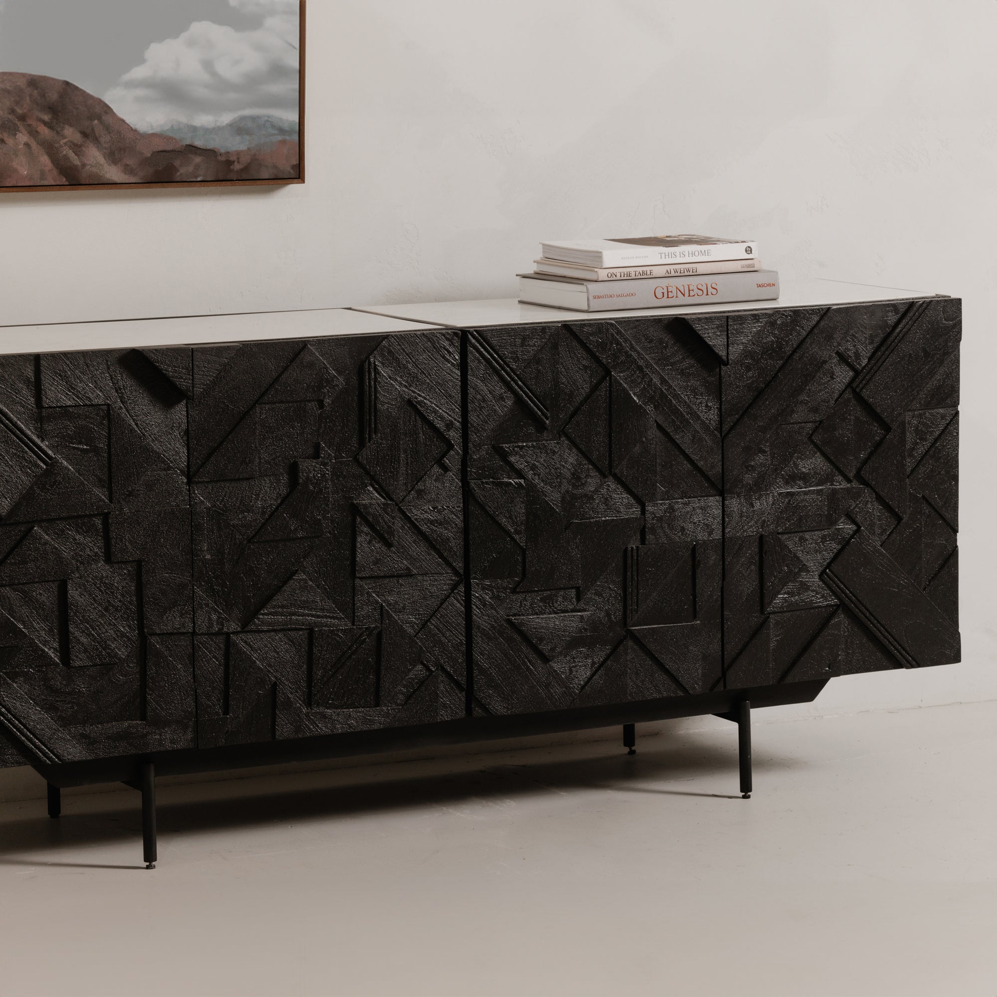 Kattan Sideboard Black - Central Designs
