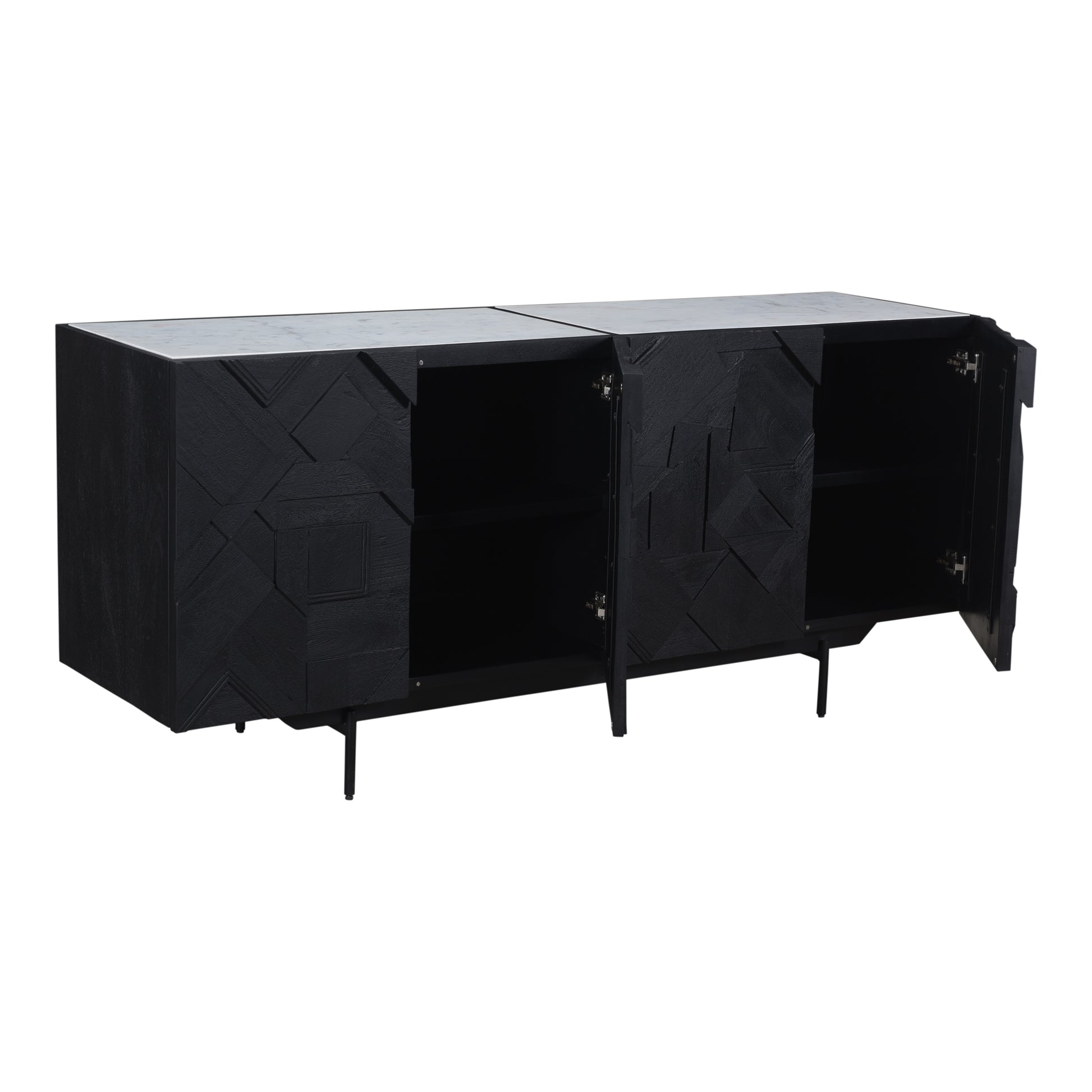 Kattan Sideboard Black - Central Designs