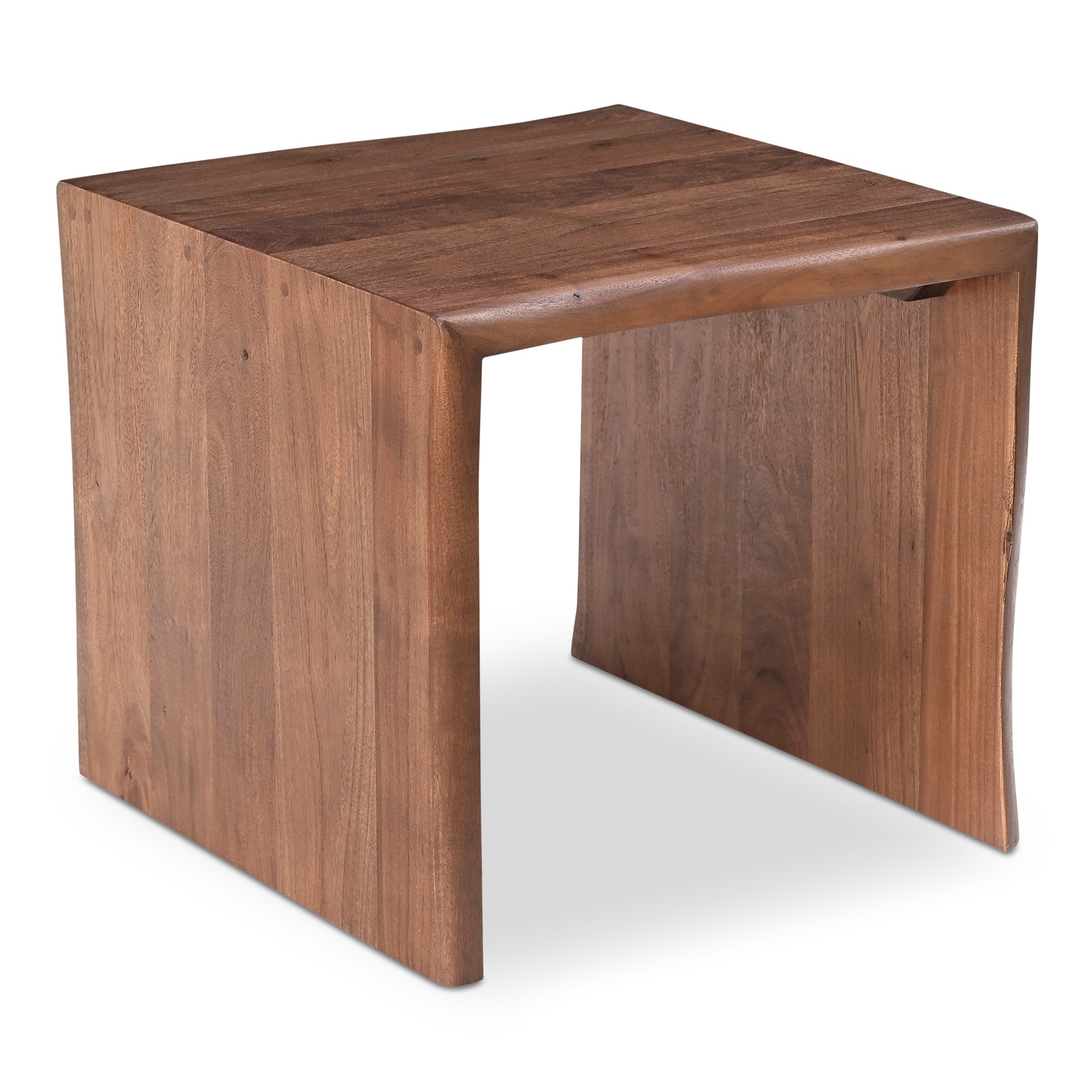 Tyrell Side Table Natural Brown