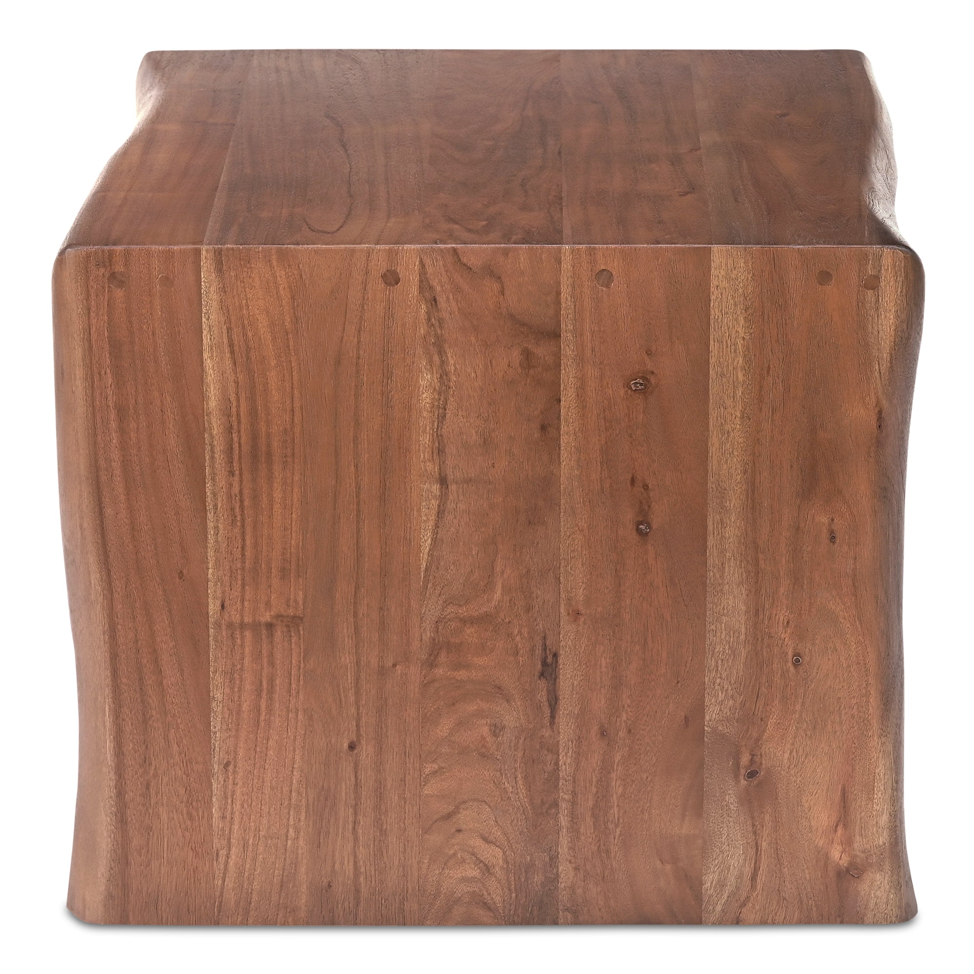 Tyrell Side Table Natural Brown