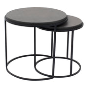Roost Nesting Tables Black Set Of 2 - Central Designs