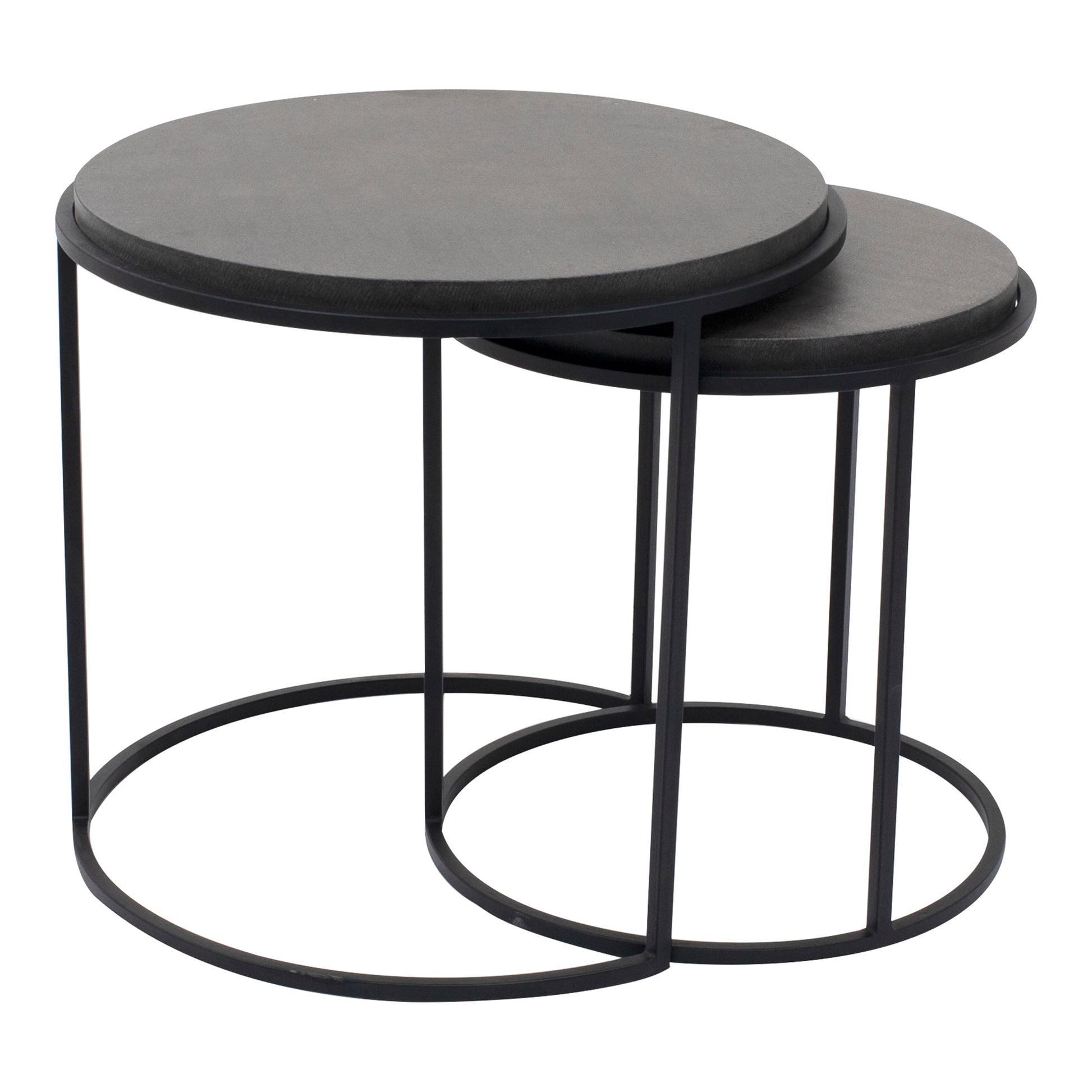 Roost Nesting Tables Black Set Of 2 - Central Designs
