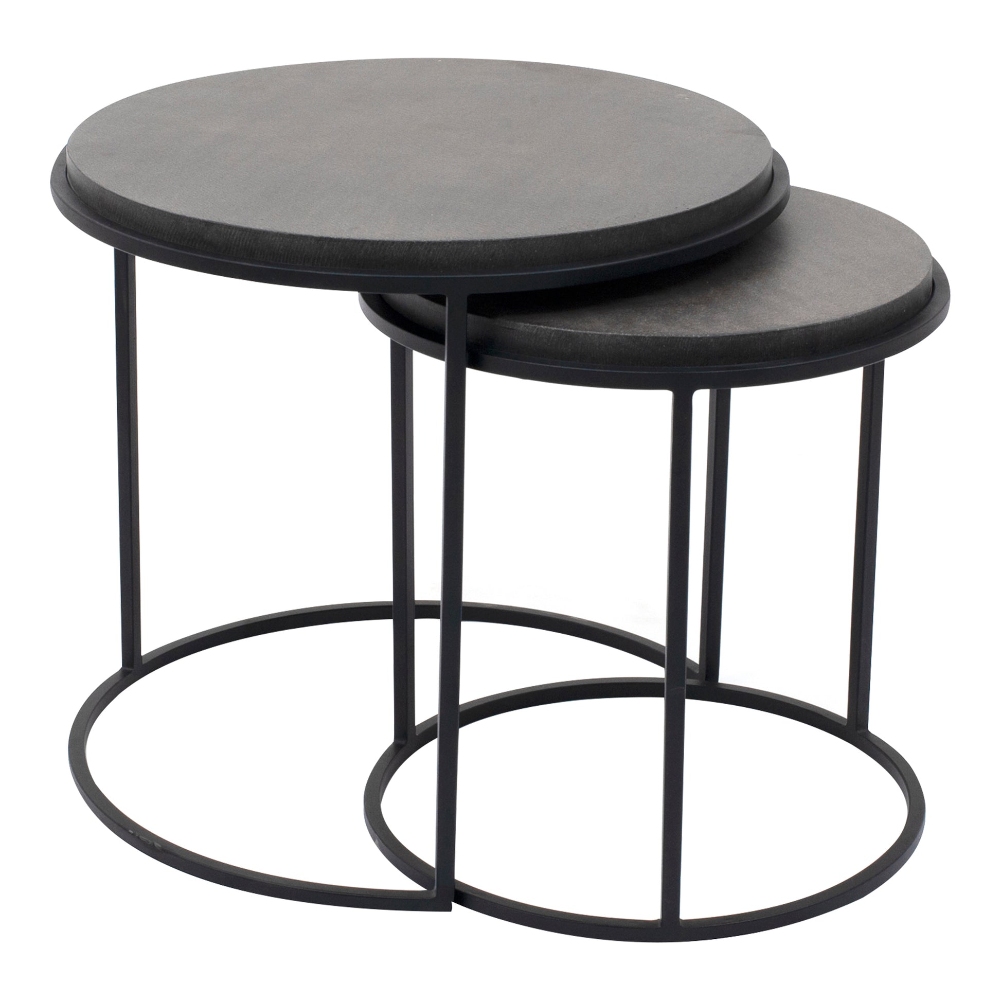 Roost Nesting Tables Black Set Of 2 - Central Designs