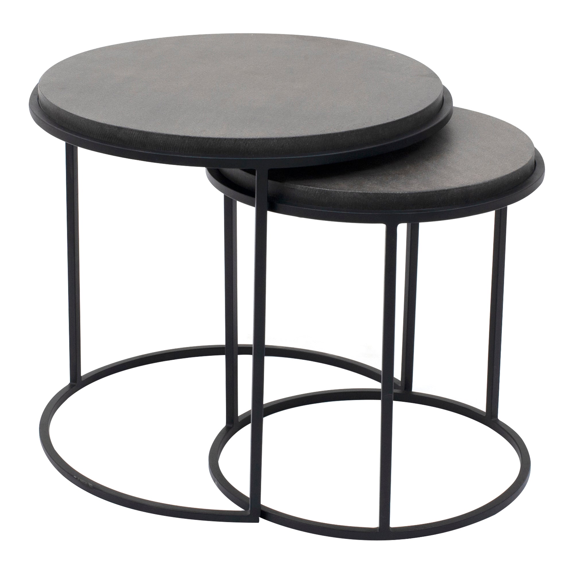 Roost Nesting Tables Black Set Of 2 - Central Designs