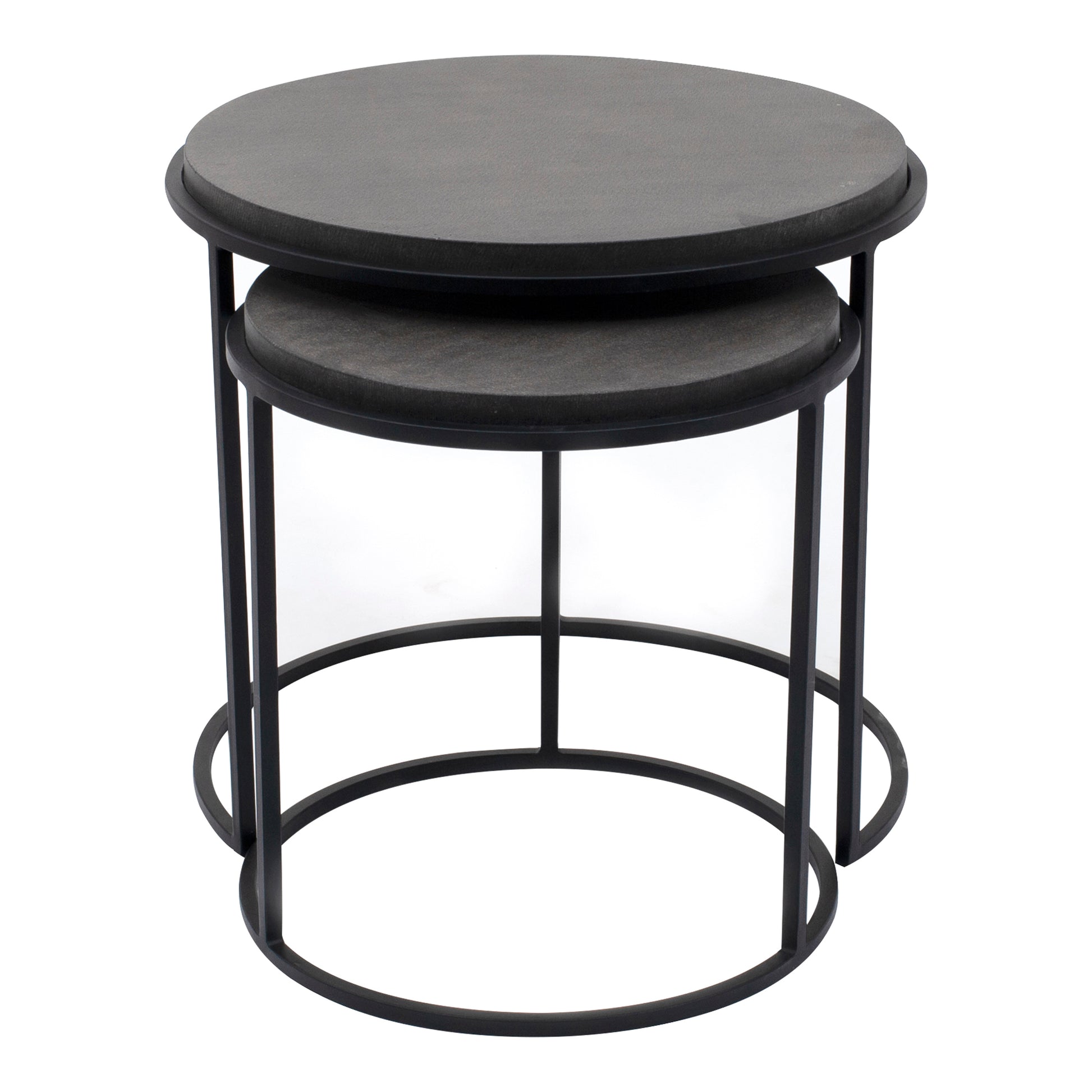 Roost Nesting Tables Black Set Of 2 - Central Designs