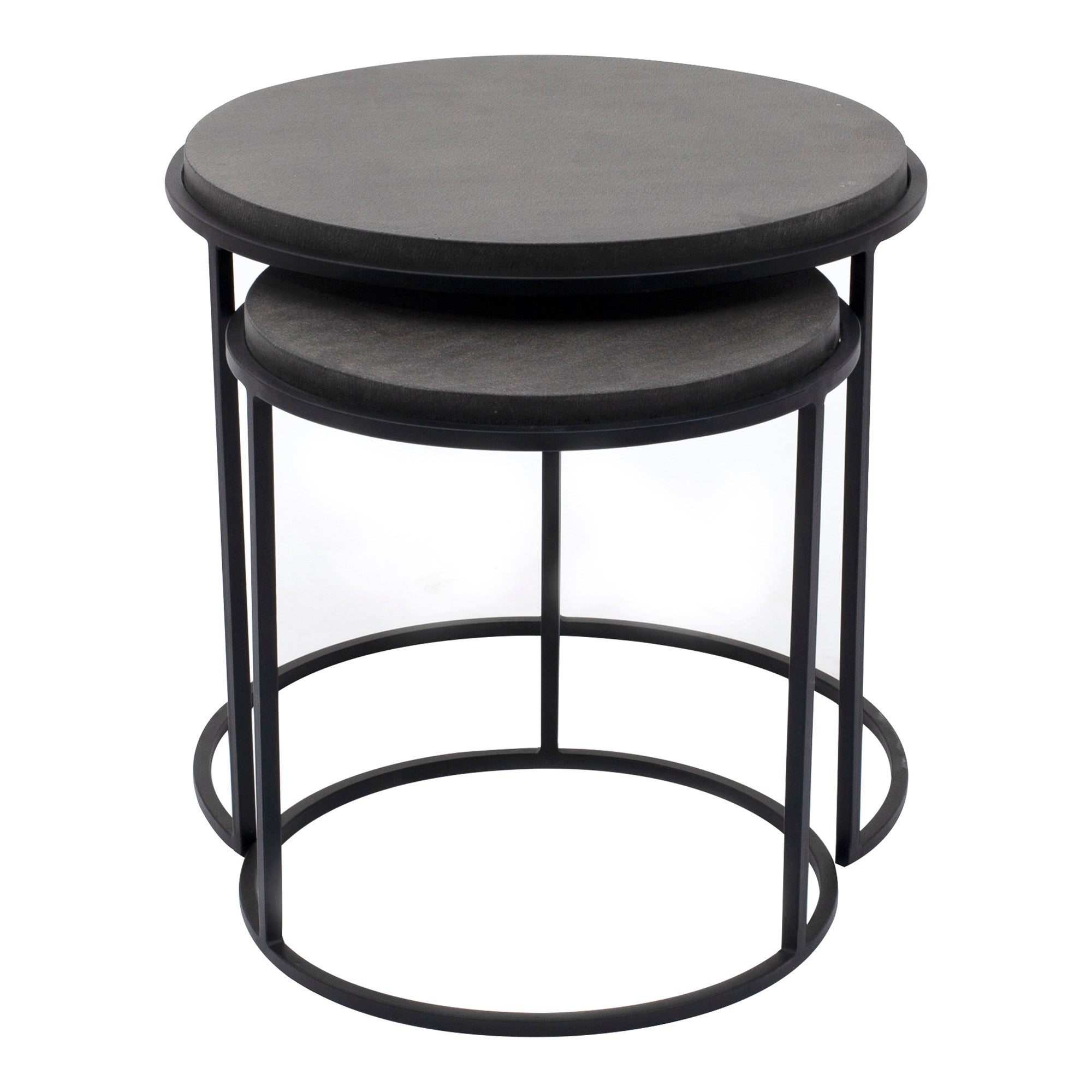 Roost Nesting Tables Black Set Of 2 - Central Designs