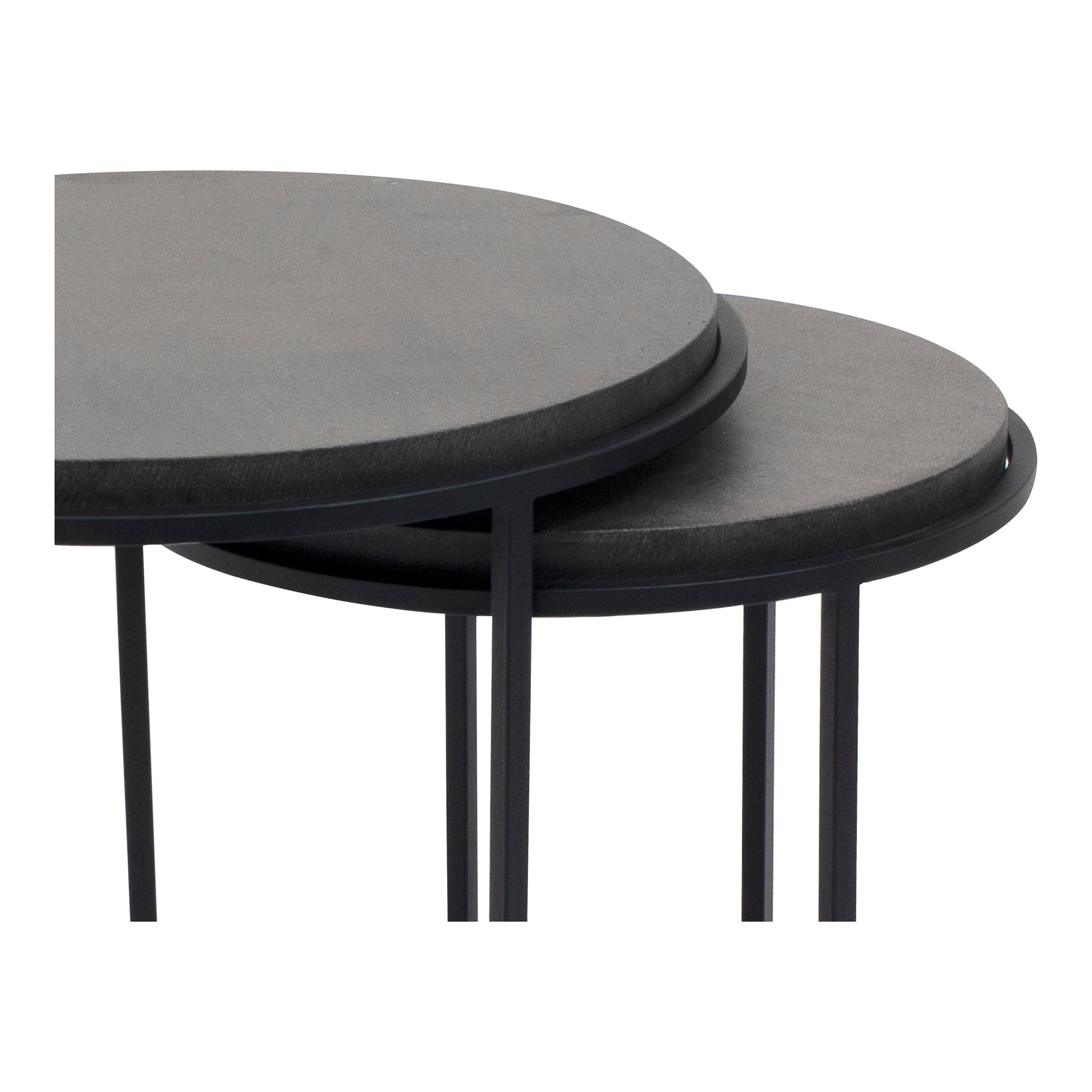 Roost Nesting Tables Black Set Of 2 - Central Designs