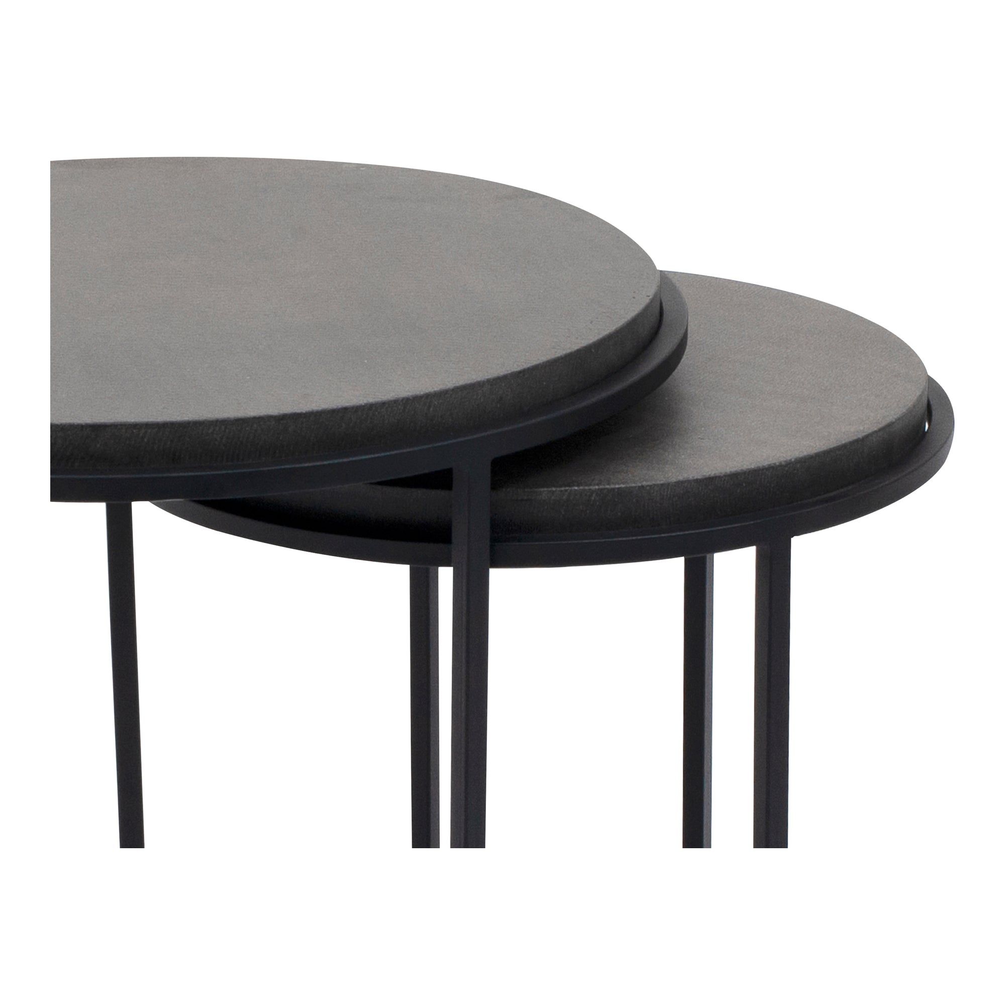 Roost Nesting Tables Black Set Of 2 - Central Designs