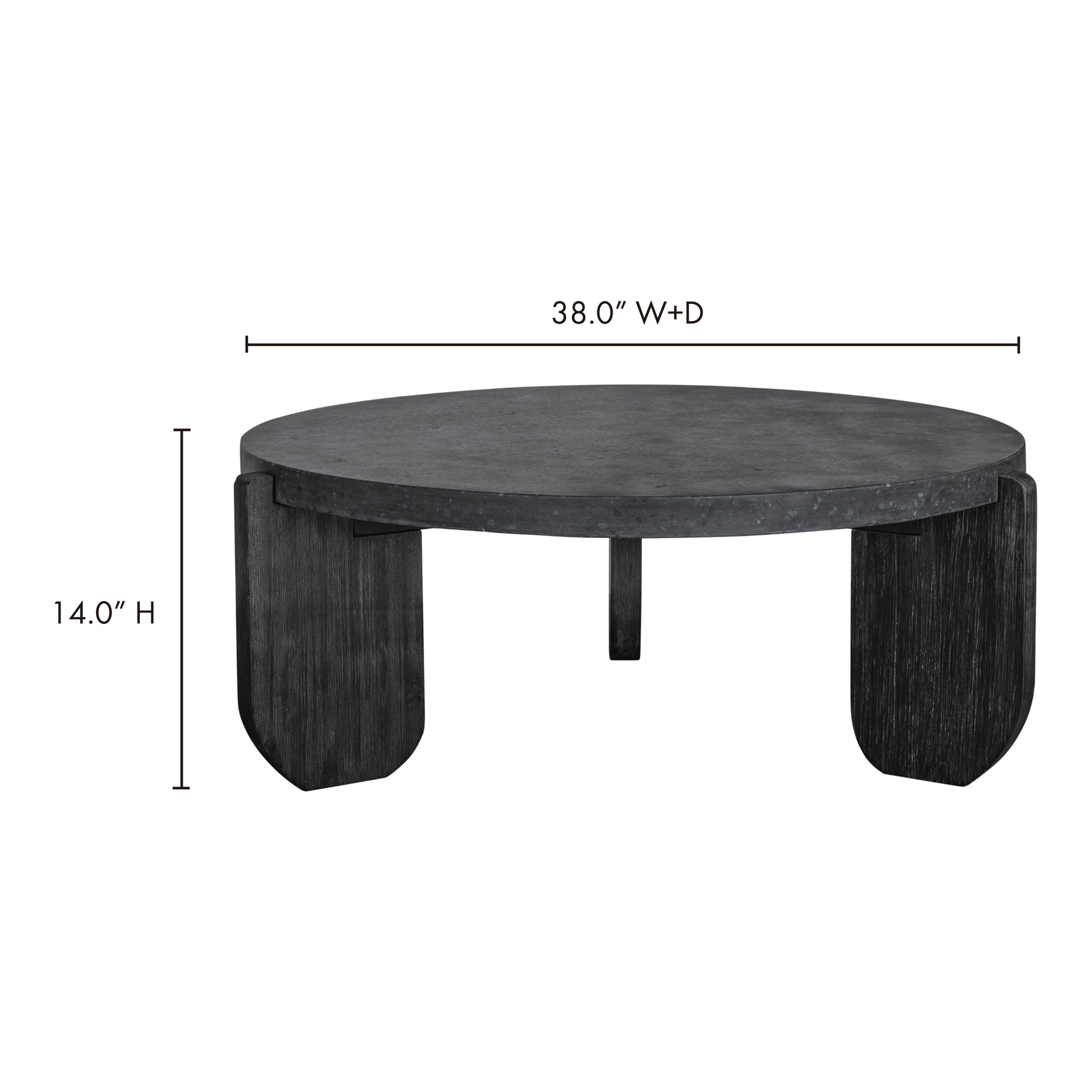 Wunder Coffee Table Black - Central Designs