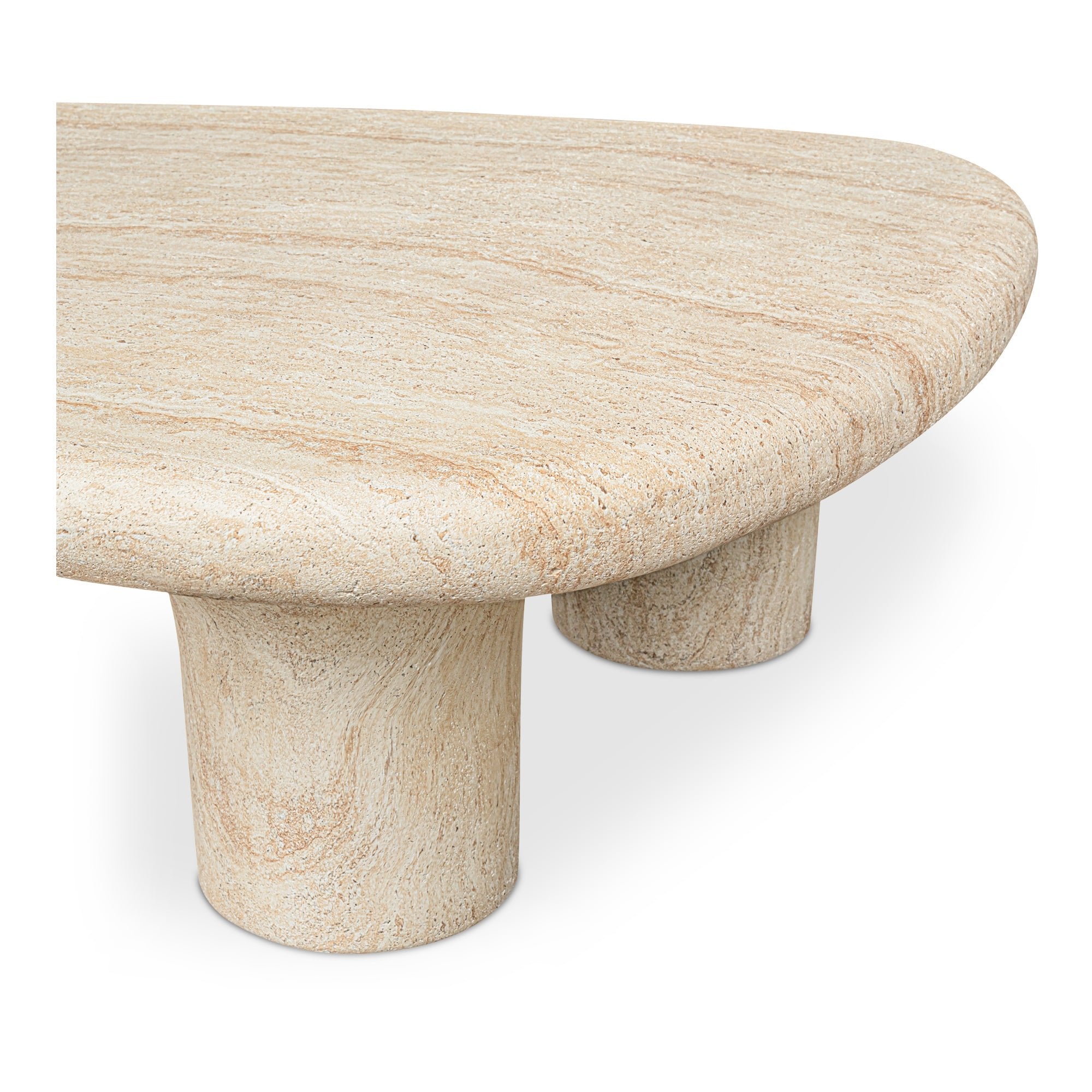 Warby Outdoor Coffee Table beige - Central Designs