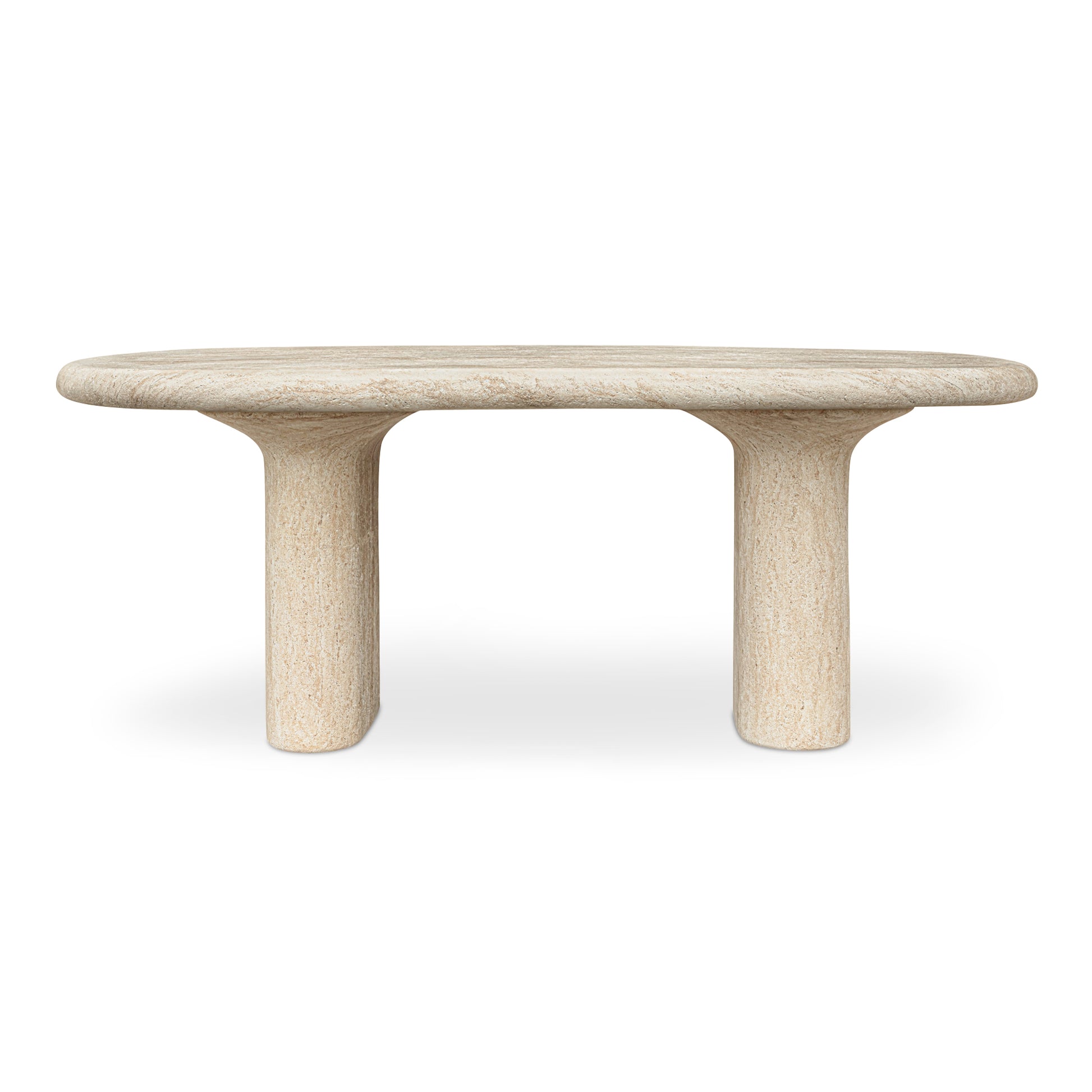 Warby Outdoor Dining Table Beige - Central Designs