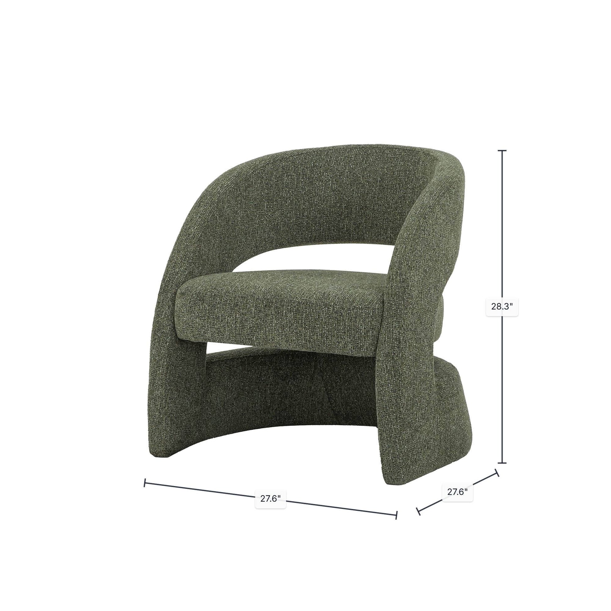 Virgo Club Chair - Verde - Central Designs