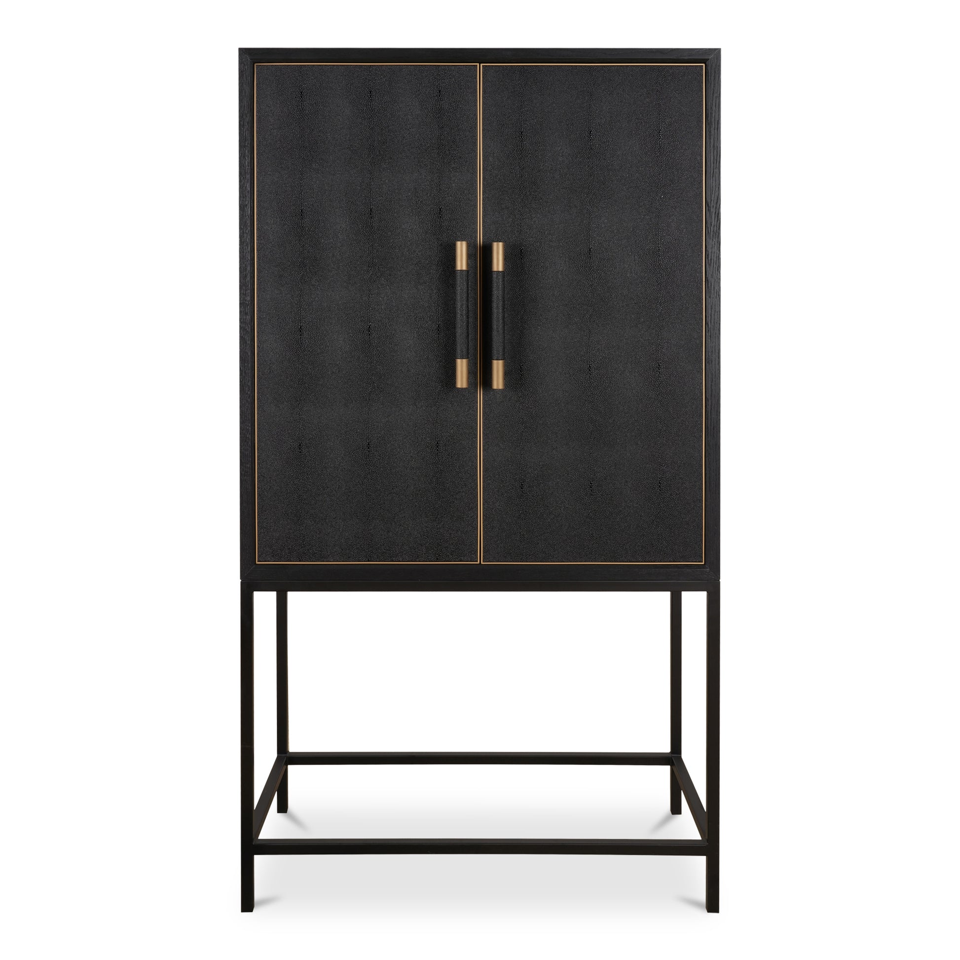 Mako Bar Cabinet Black - Central Designs