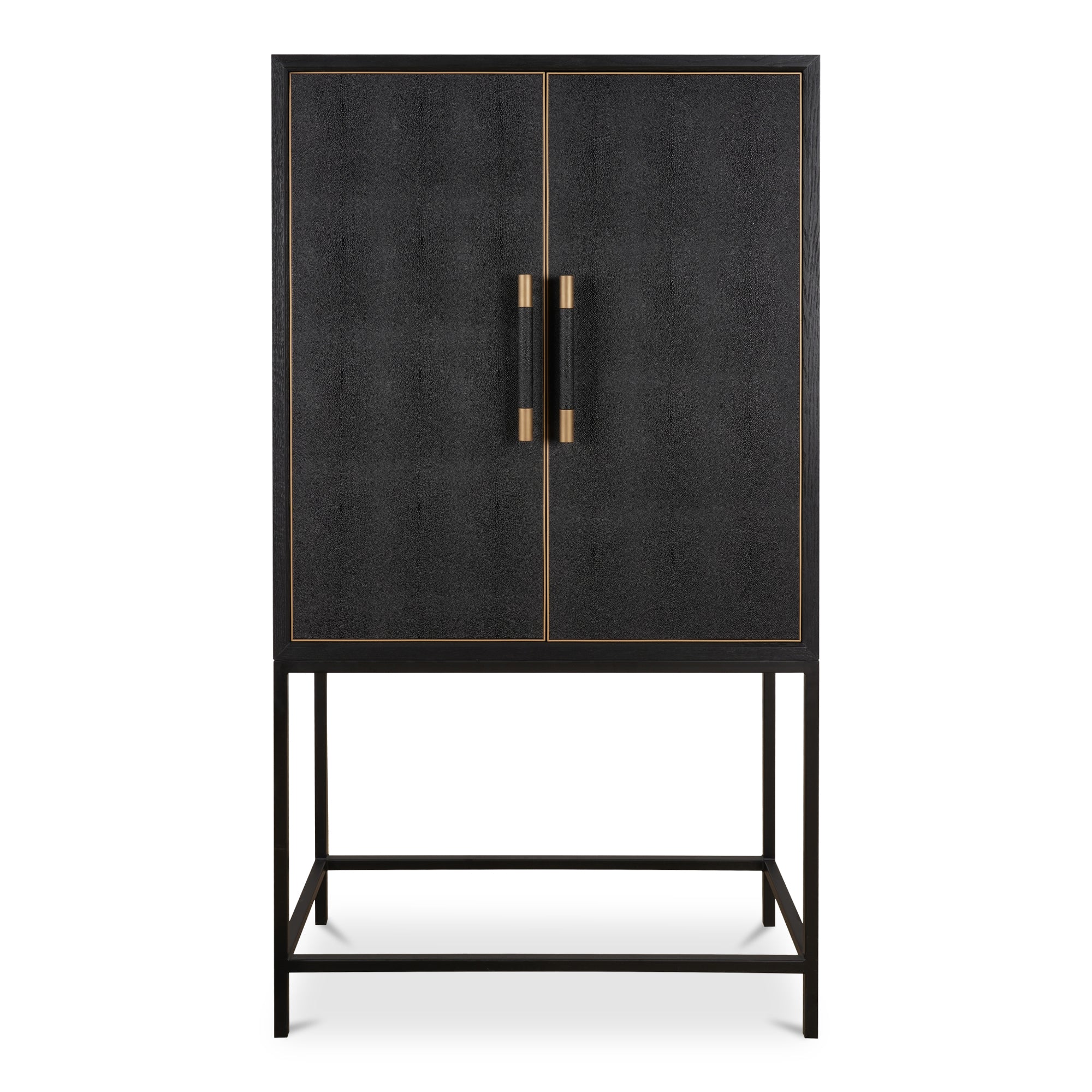 Mako Bar Cabinet Black - Central Designs