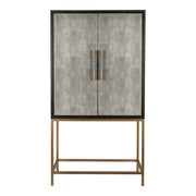 Mako Bar Cabinet Grey