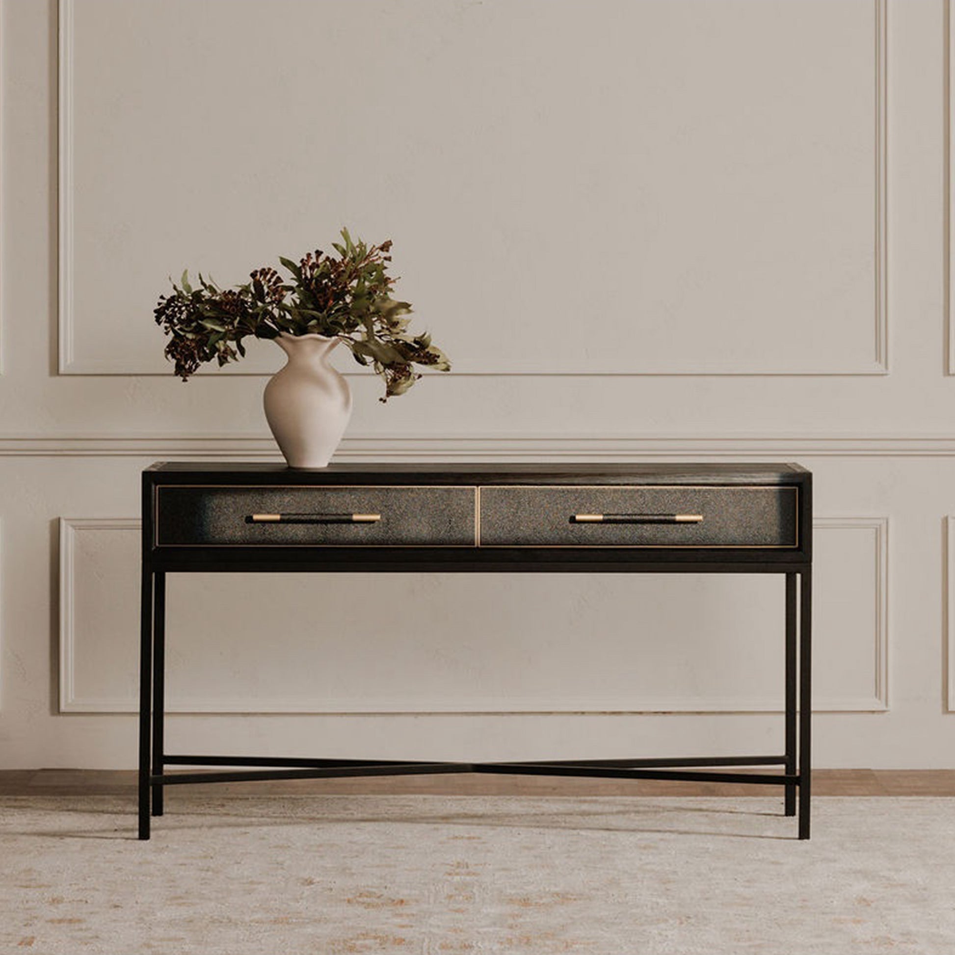 Mako Console Table Black - Central Designs