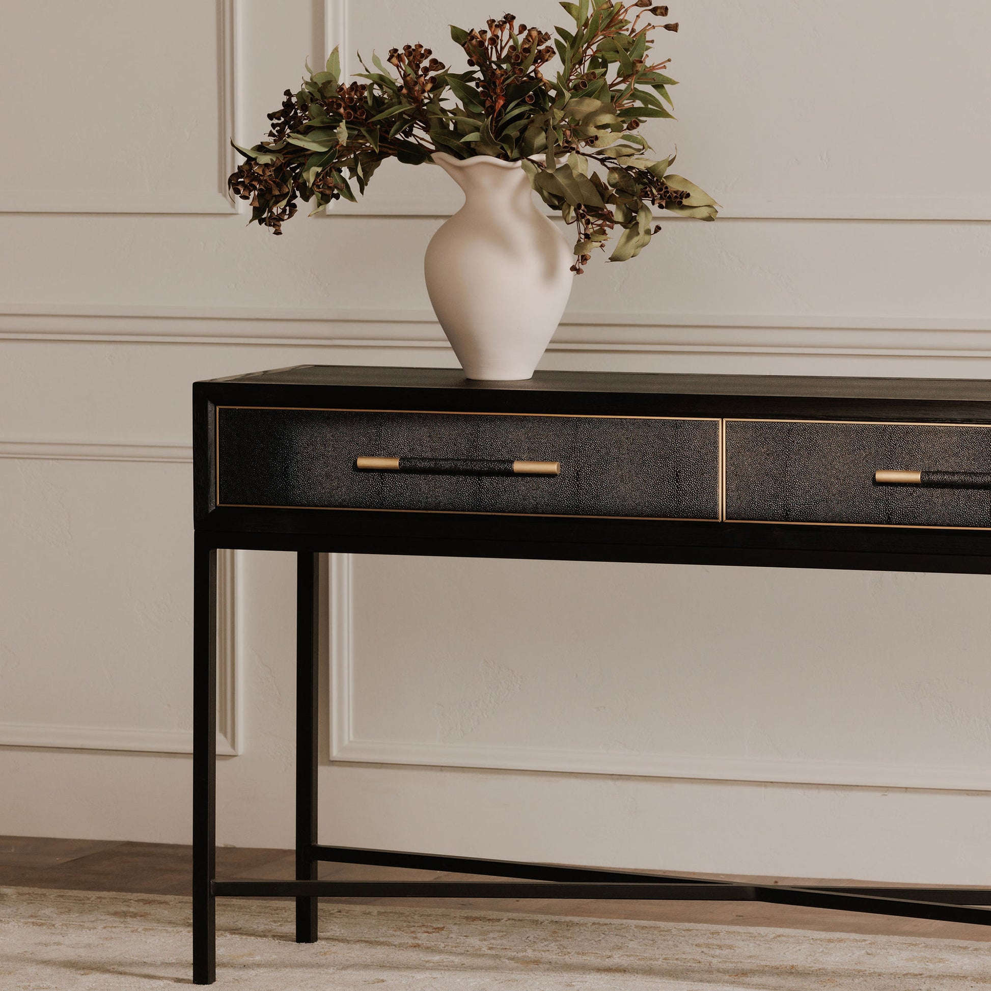 Mako Console Table Black - Central Designs
