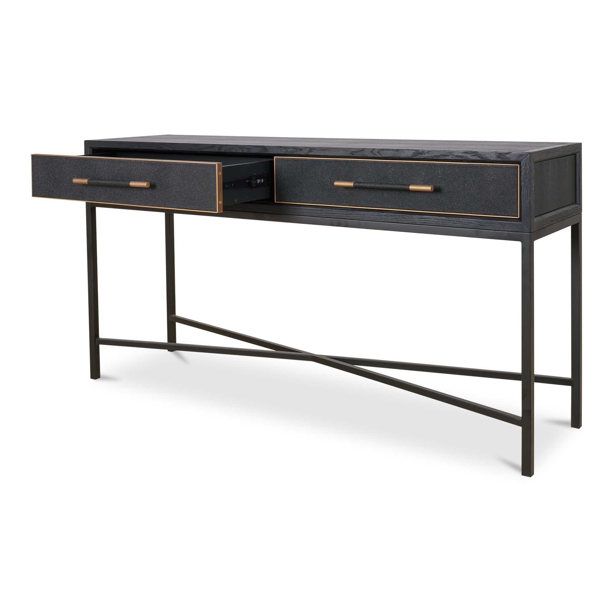 Mako Console Table Black - Central Designs