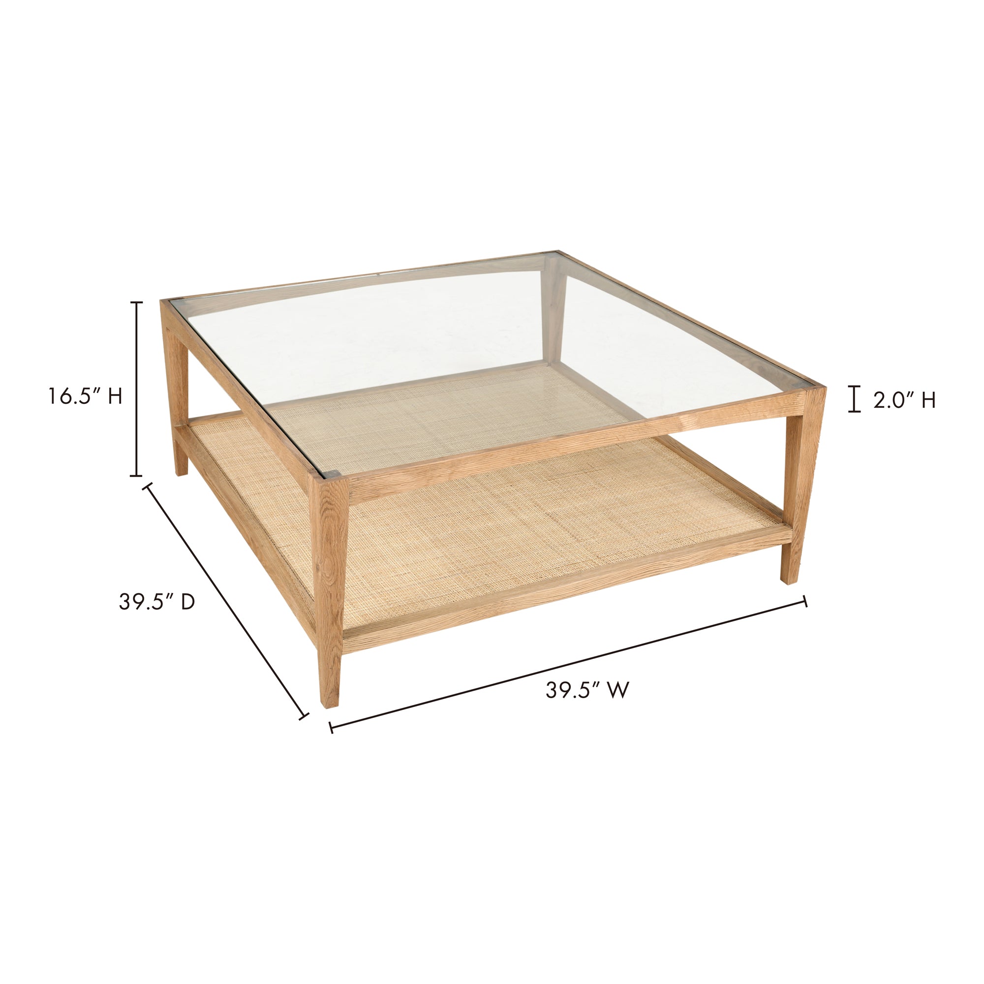 Harrington Coffee Table Natural - Central Designs