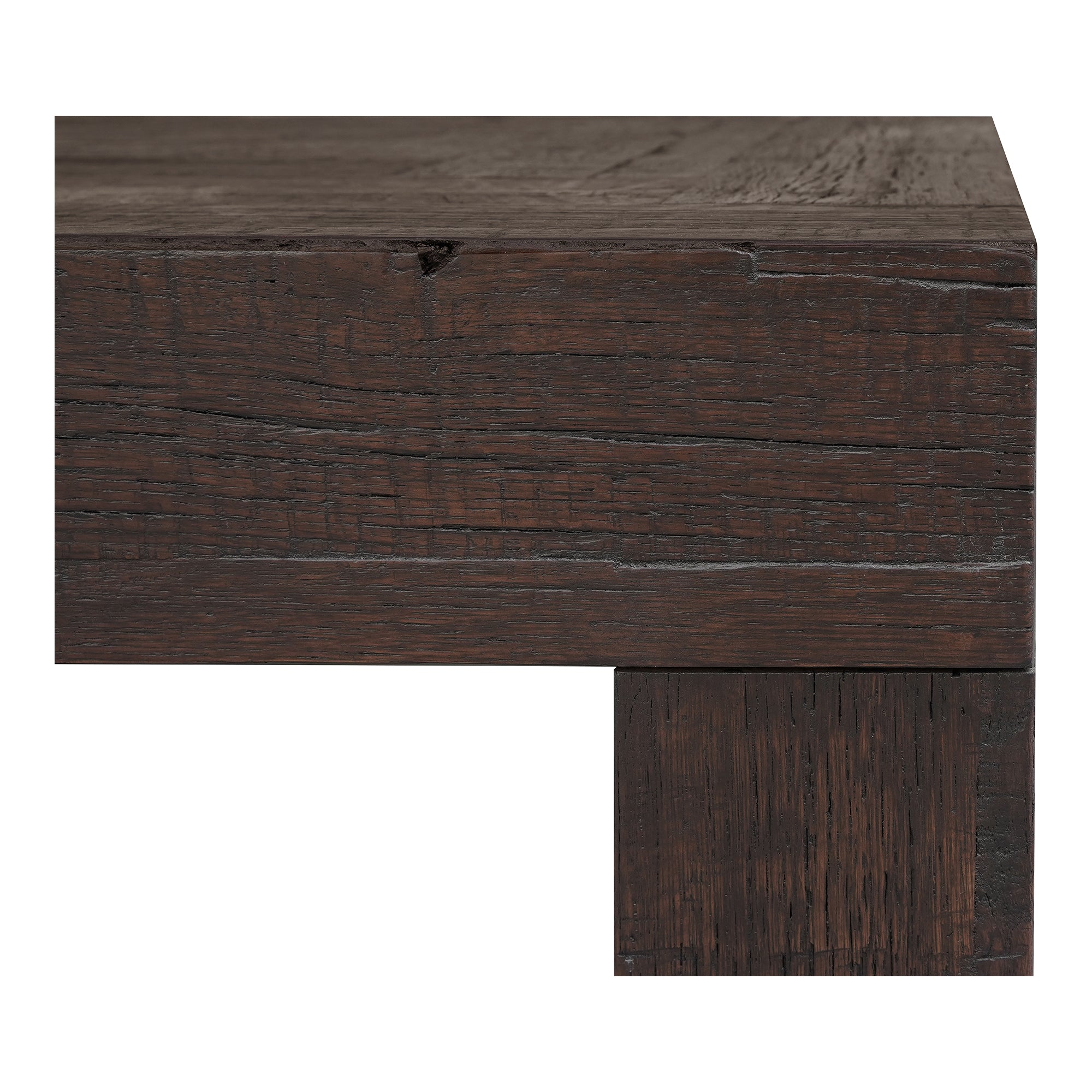 Evander Coffee Table Rustic Brown