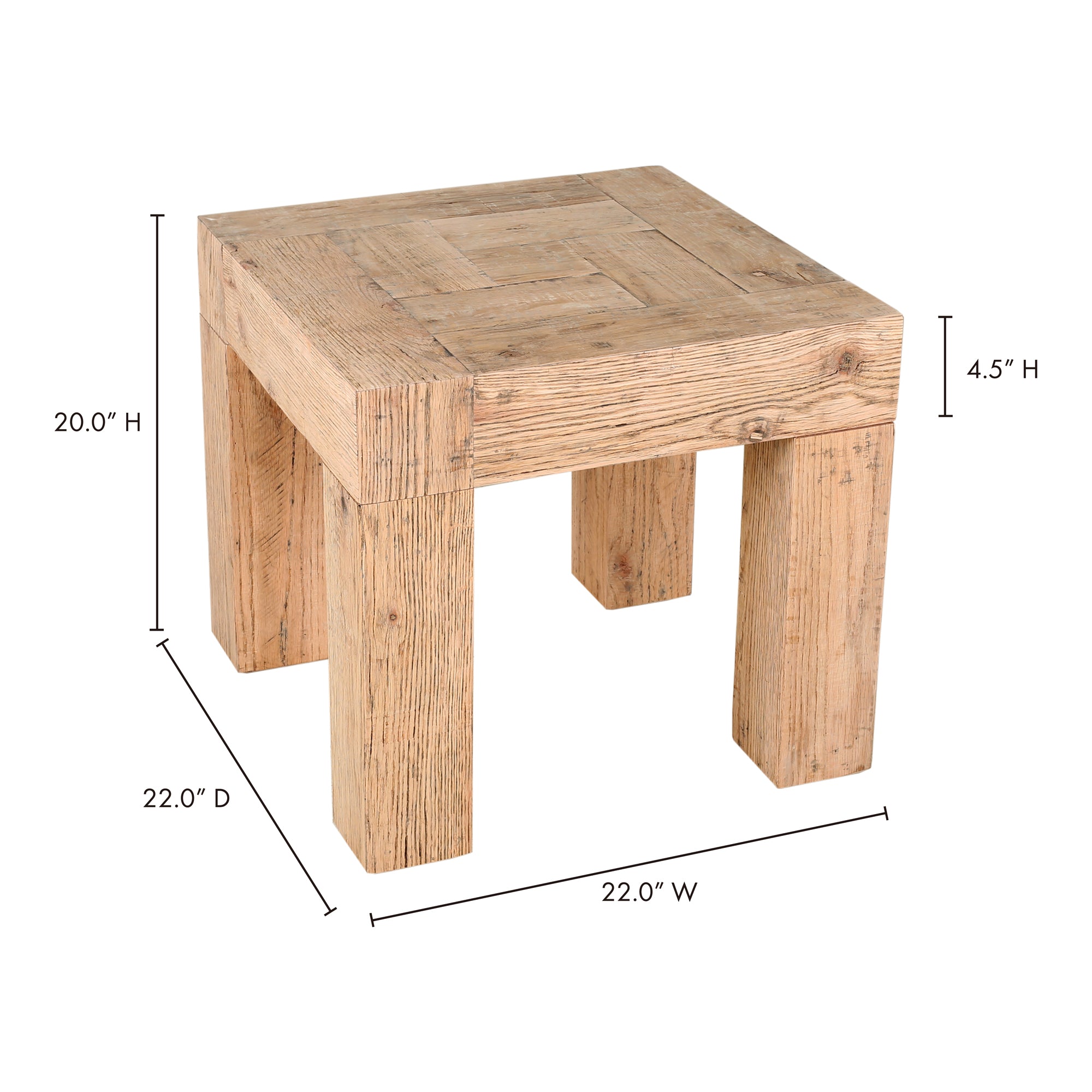 Evander Side Table Natural